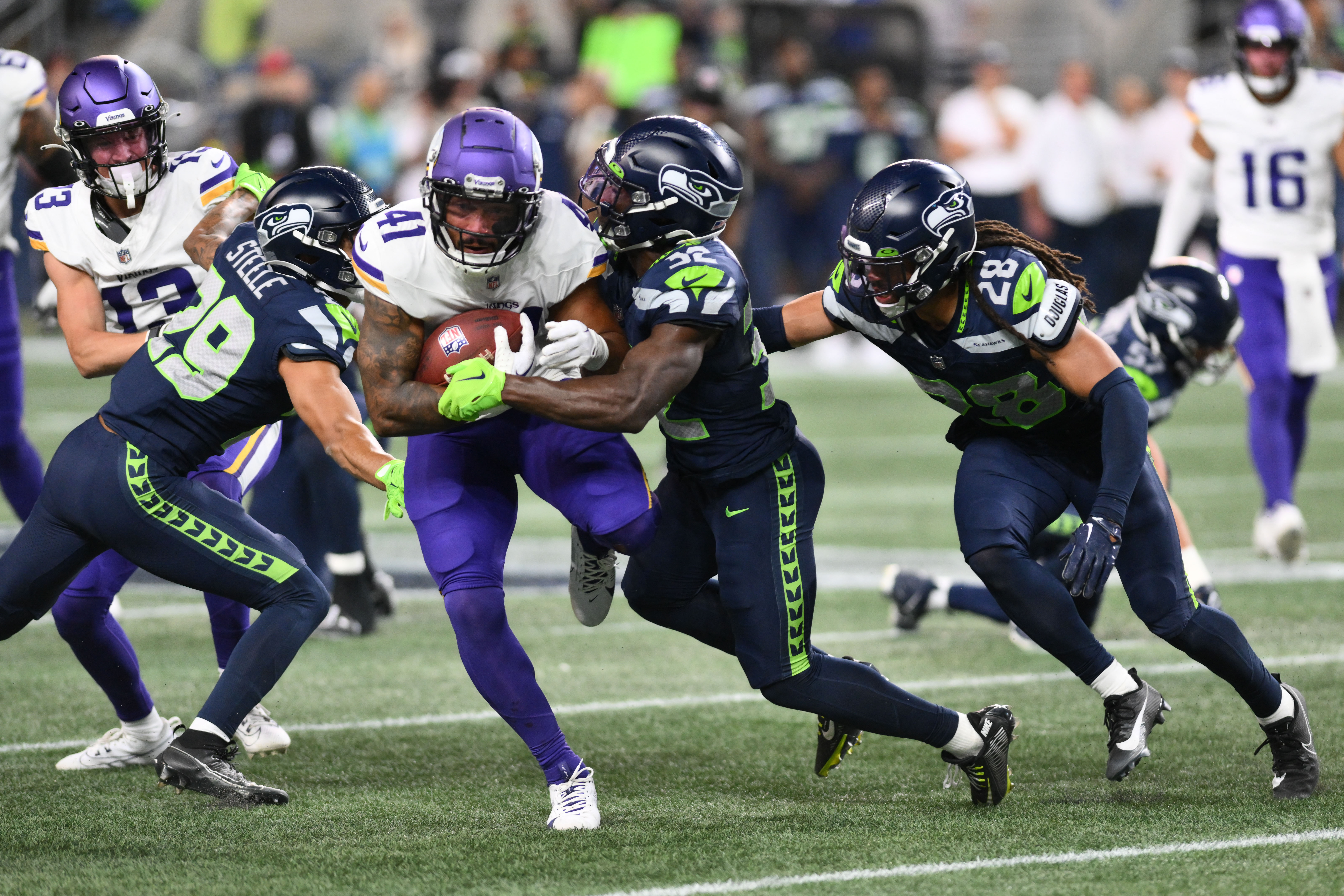 Minnesota Vikings at Seattle Seahawks preseason: Second half