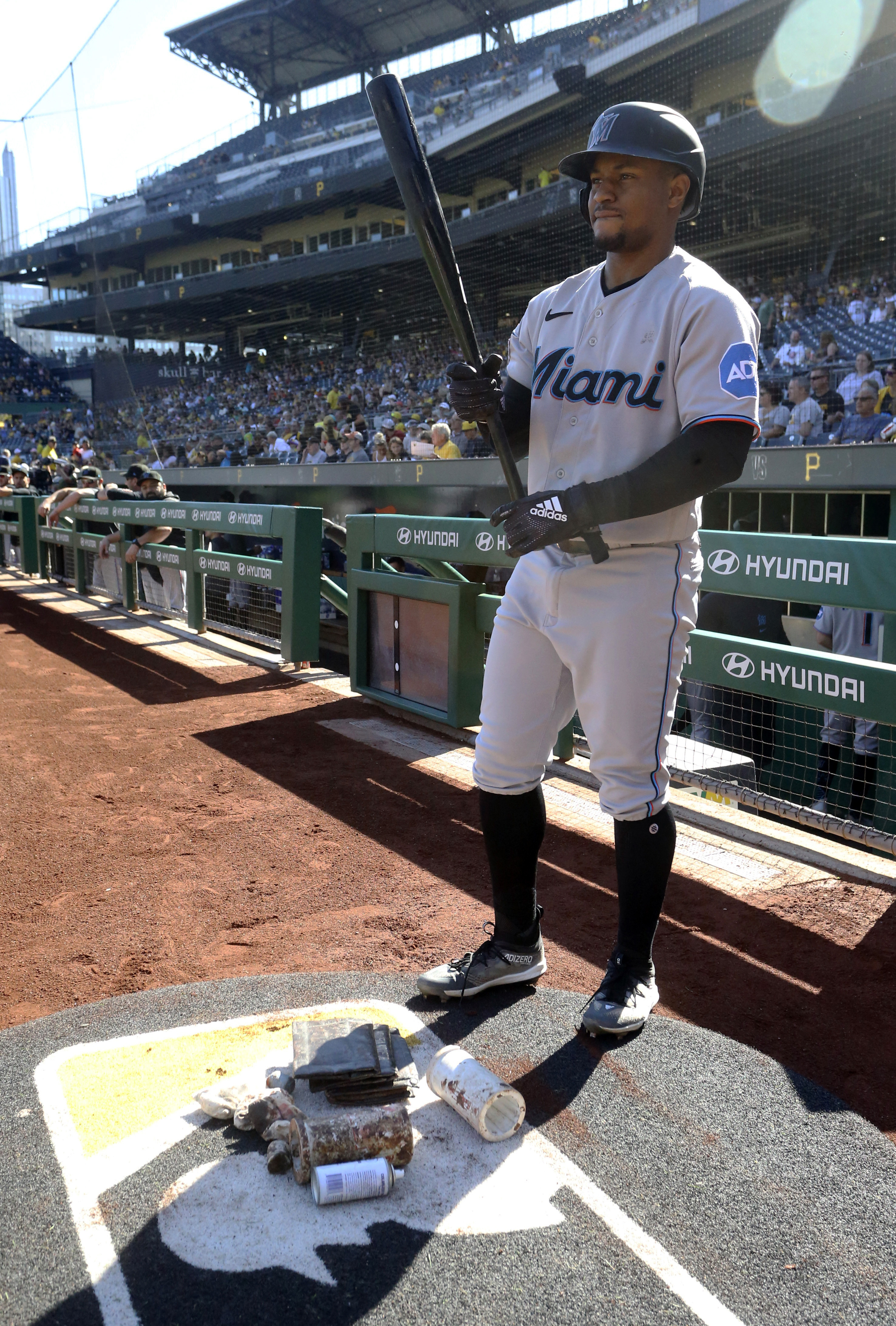 Pirates end a 10-game skid, rallying in the 9th to beat the Marlins 3-1 -  The San Diego Union-Tribune