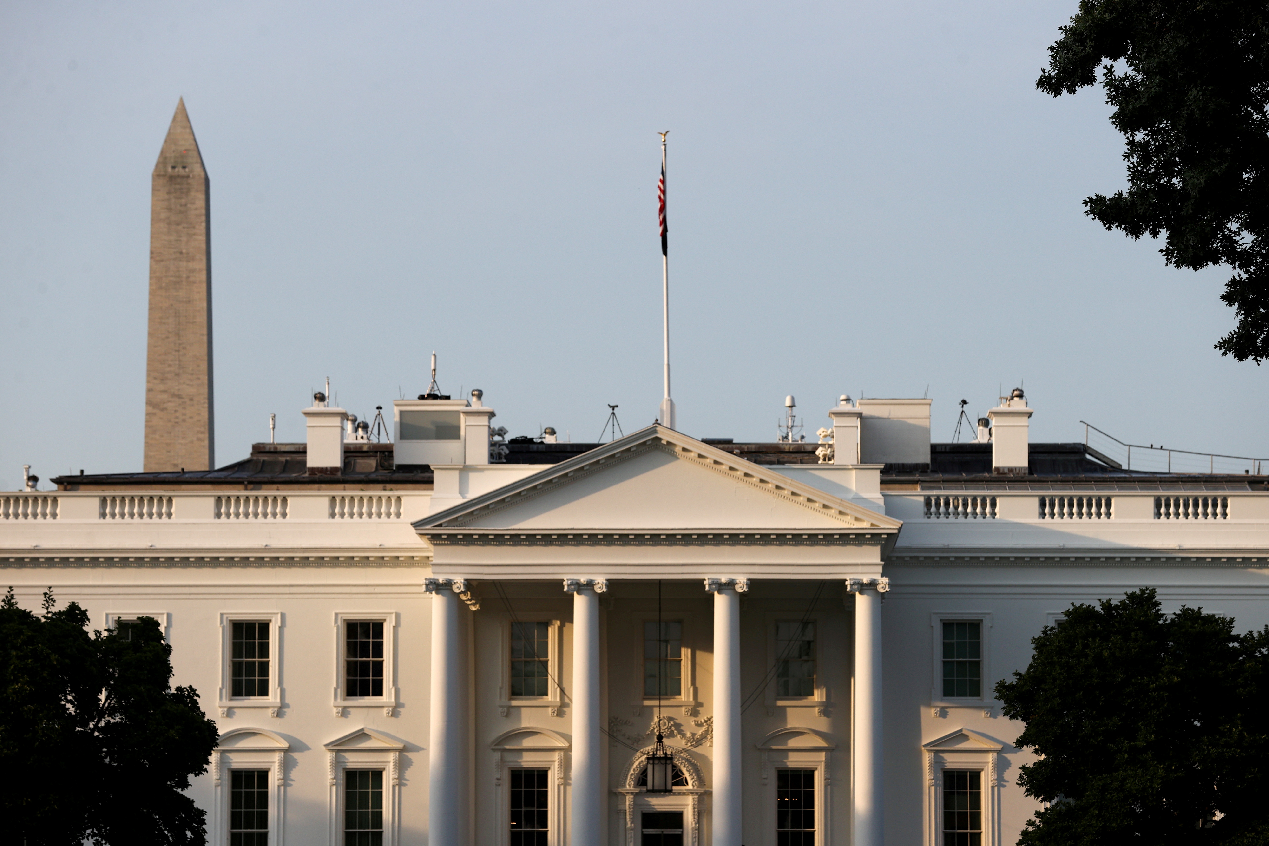 FILE PHOTO: A general view of the White House in Washington, U.S. July 15, 2021. REUTERS/Jonathan Ernst/File Photo/File Photo