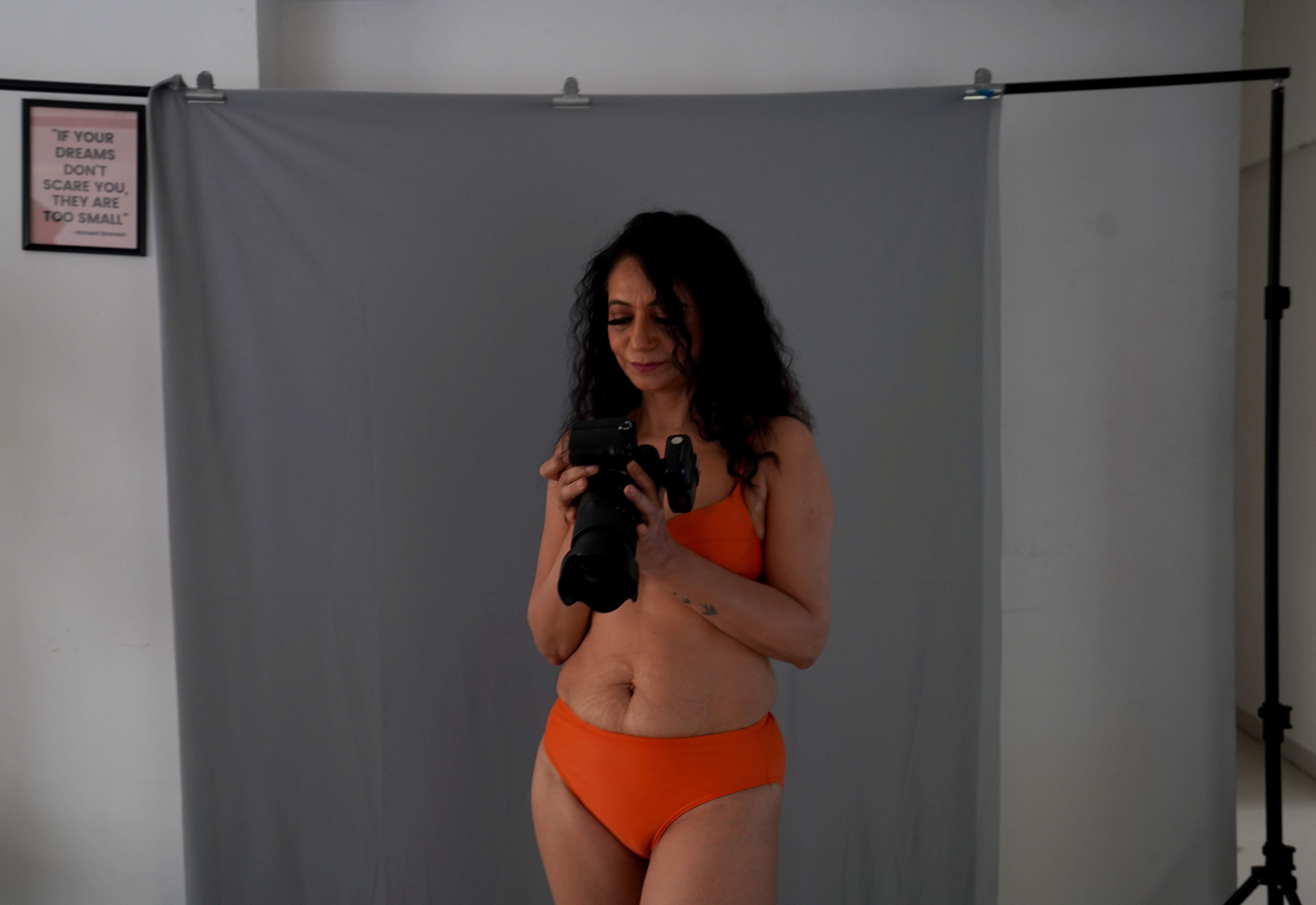 Indian lingerie model, 52, hopes to inspire inclusivity, change Reuters image