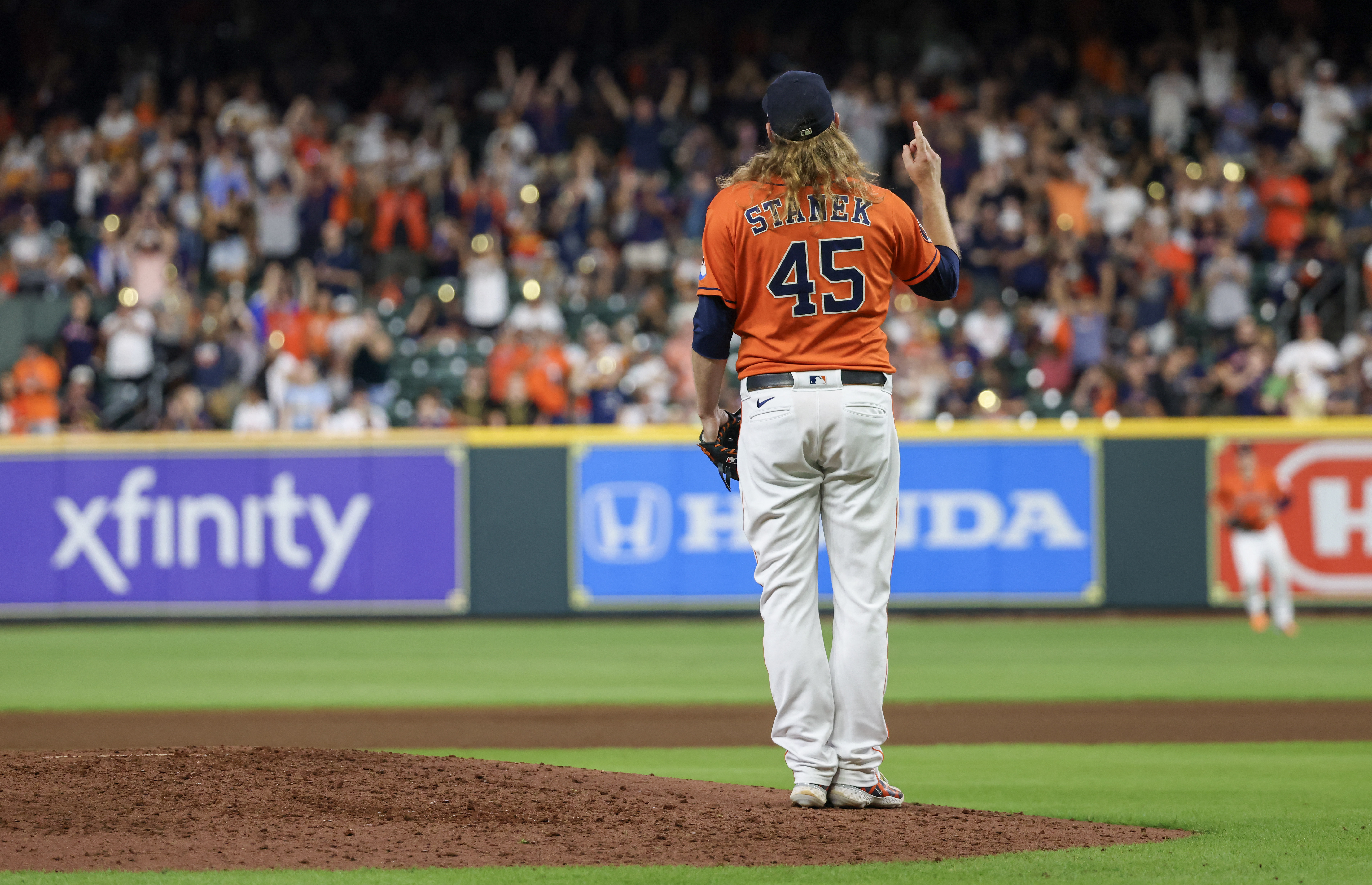 Stanek Advances to World Series with Astros