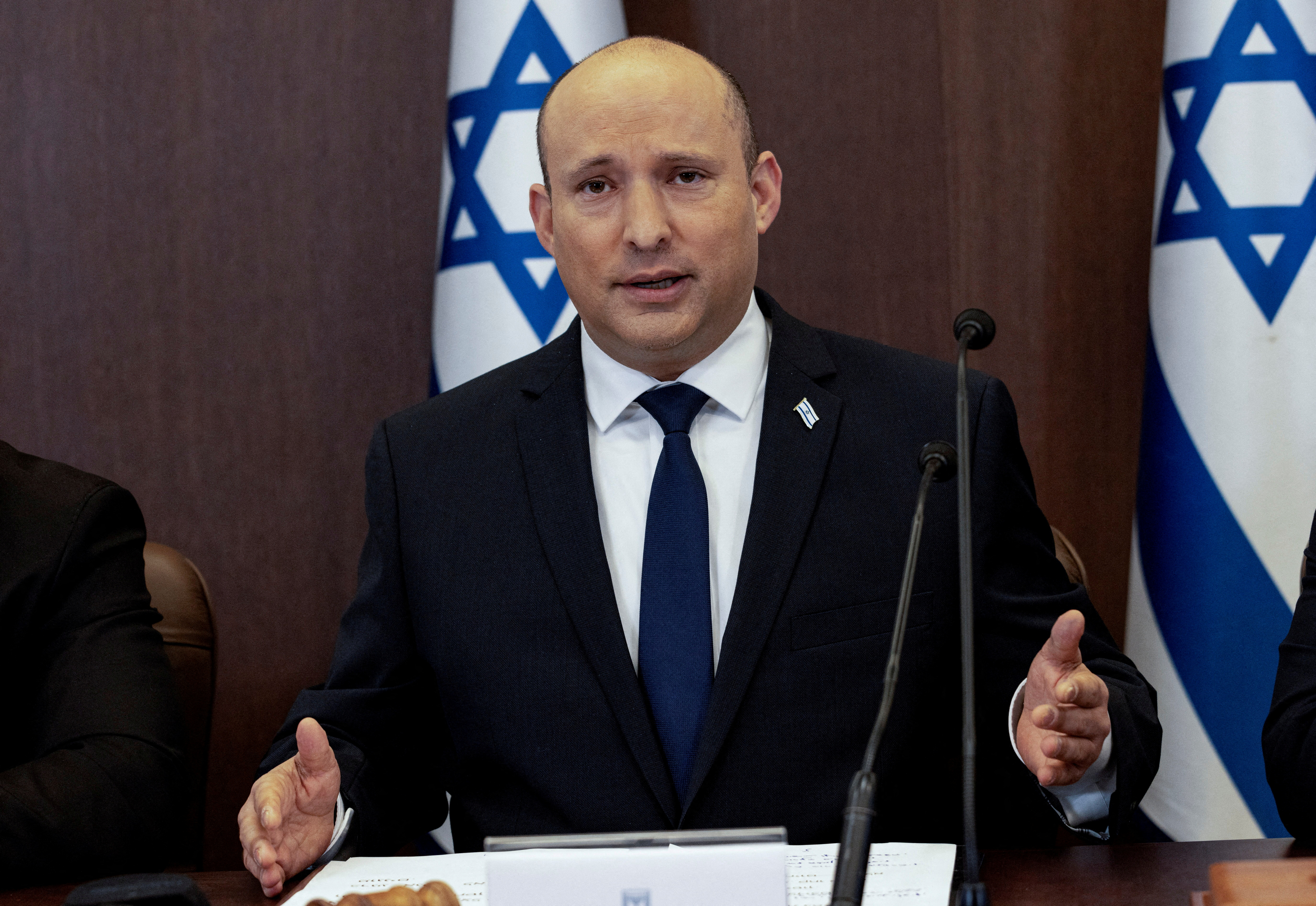 Israeli Prime Minister Naftali Bennett convenes cabinet meeting