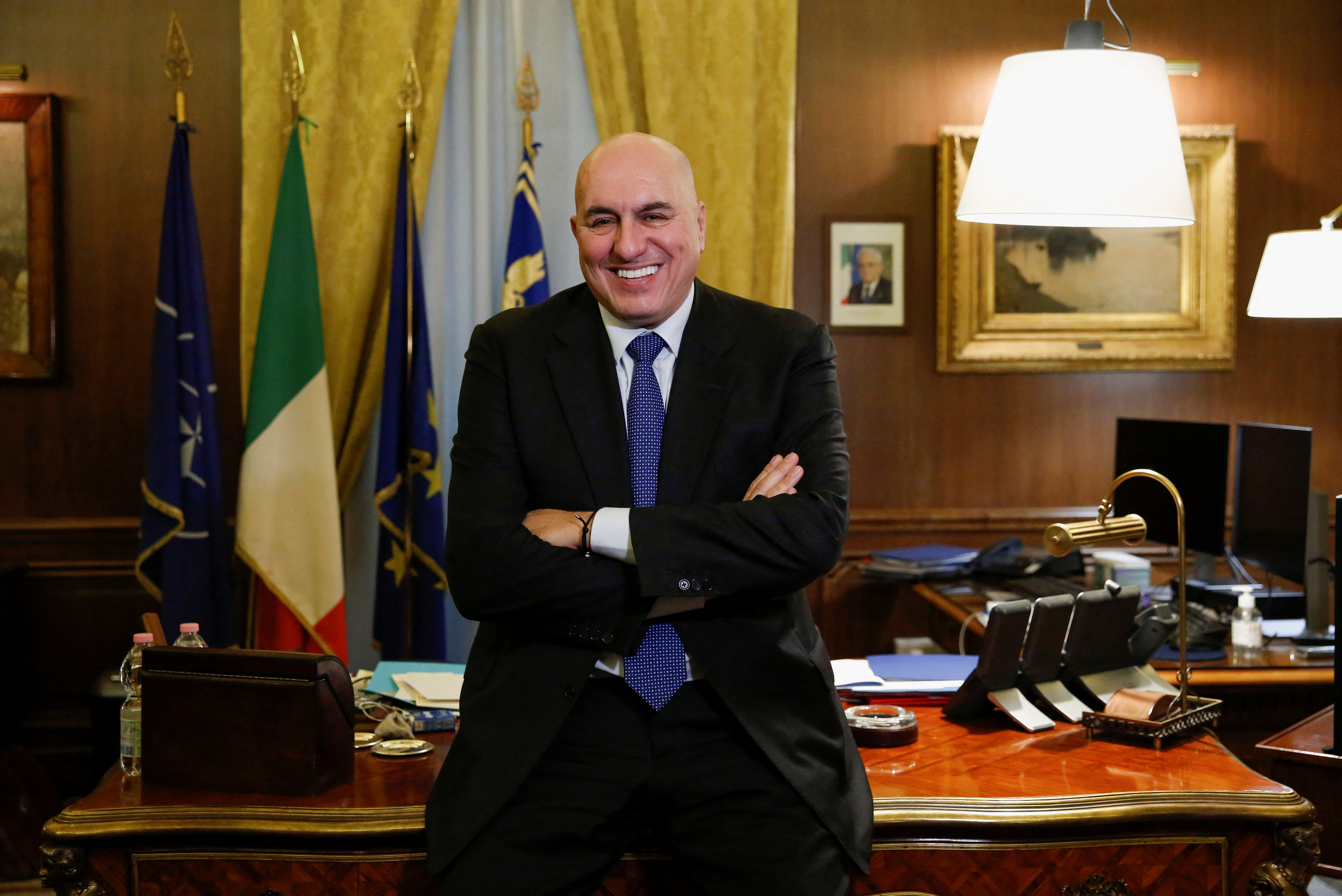 Reuters exclusive with Italian Defense Minister Guido Crosetto