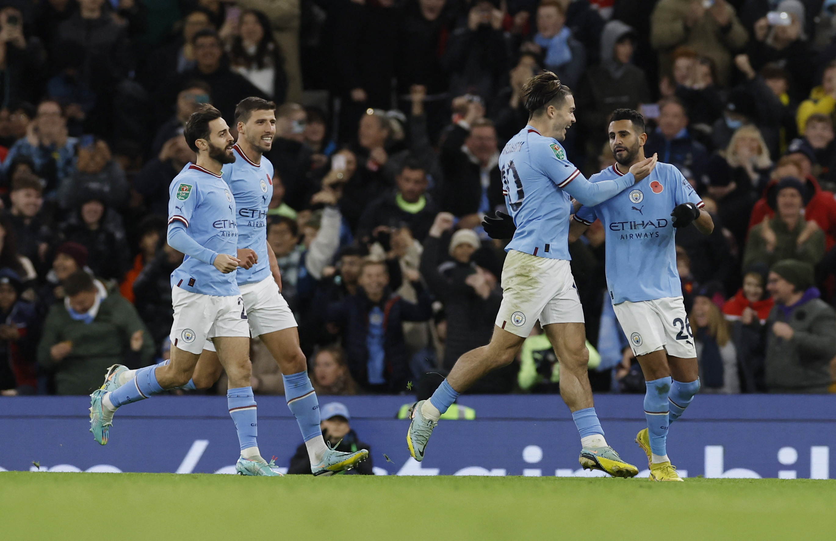 Guardiola delighted with Grealish's return to form | Reuters