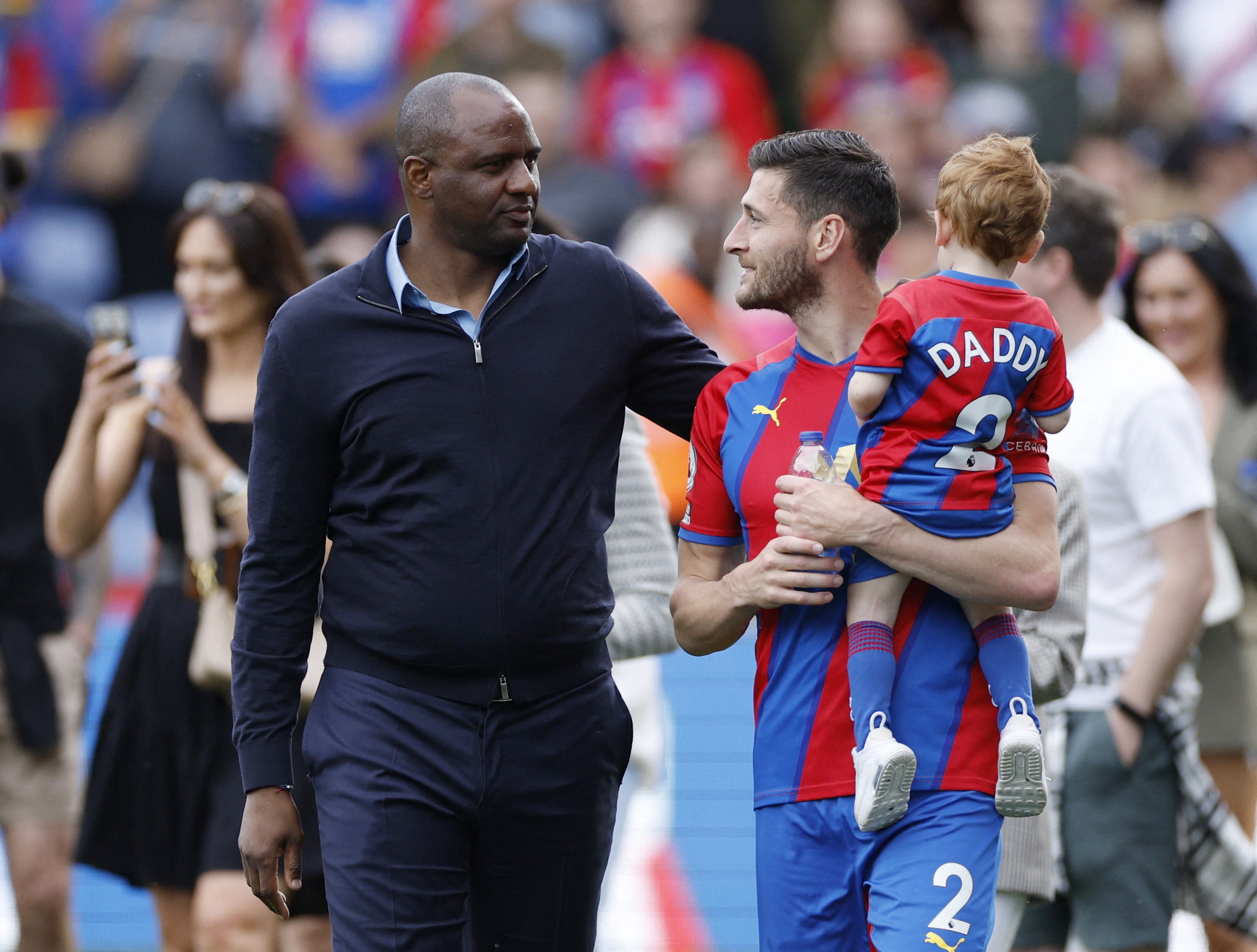 No police charges for Palace boss Vieira after altercation with fan |  Reuters