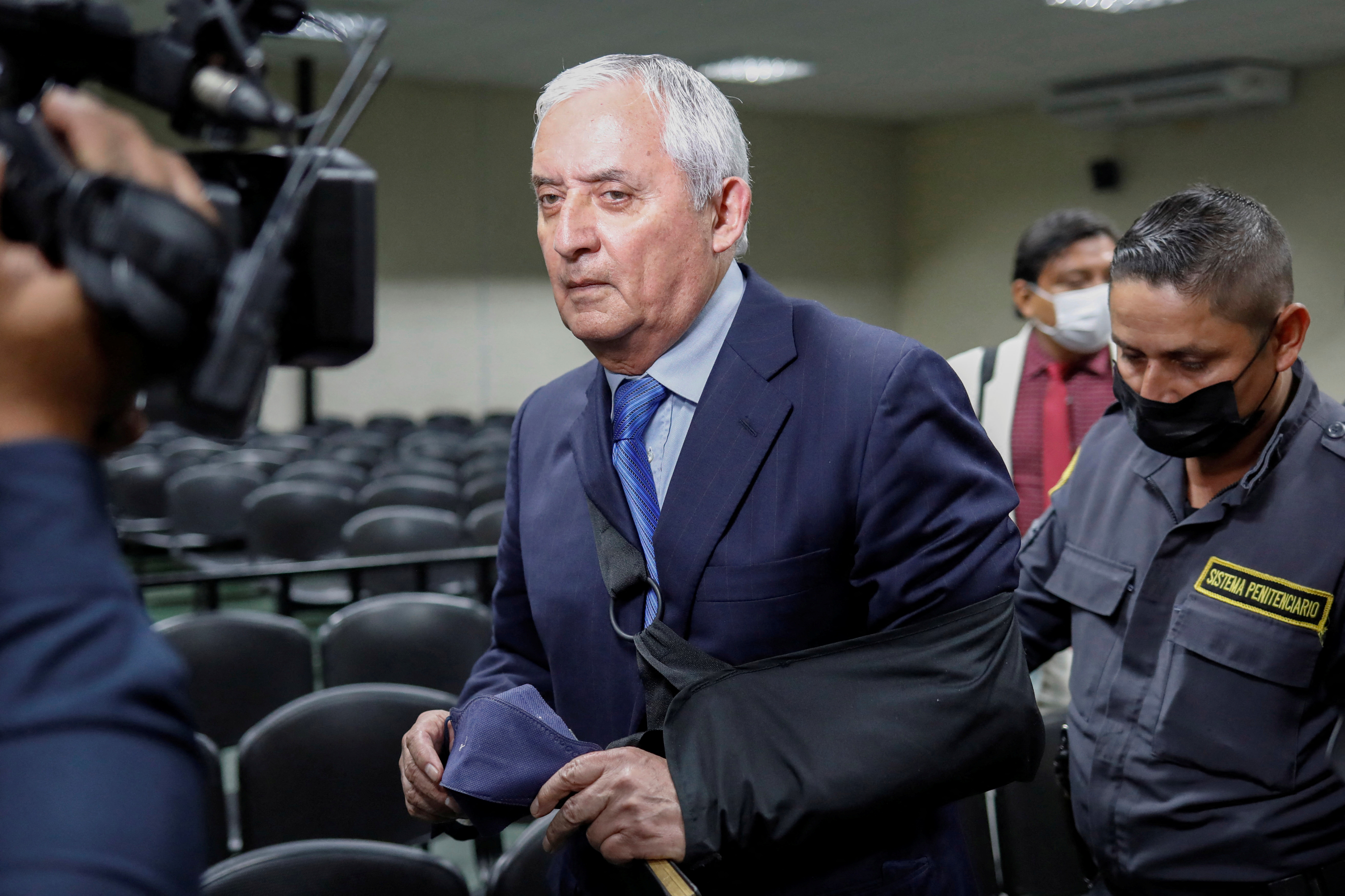 Former Guatemalan President Otto Perez Molina found guilty of corruption case in Guatemala City