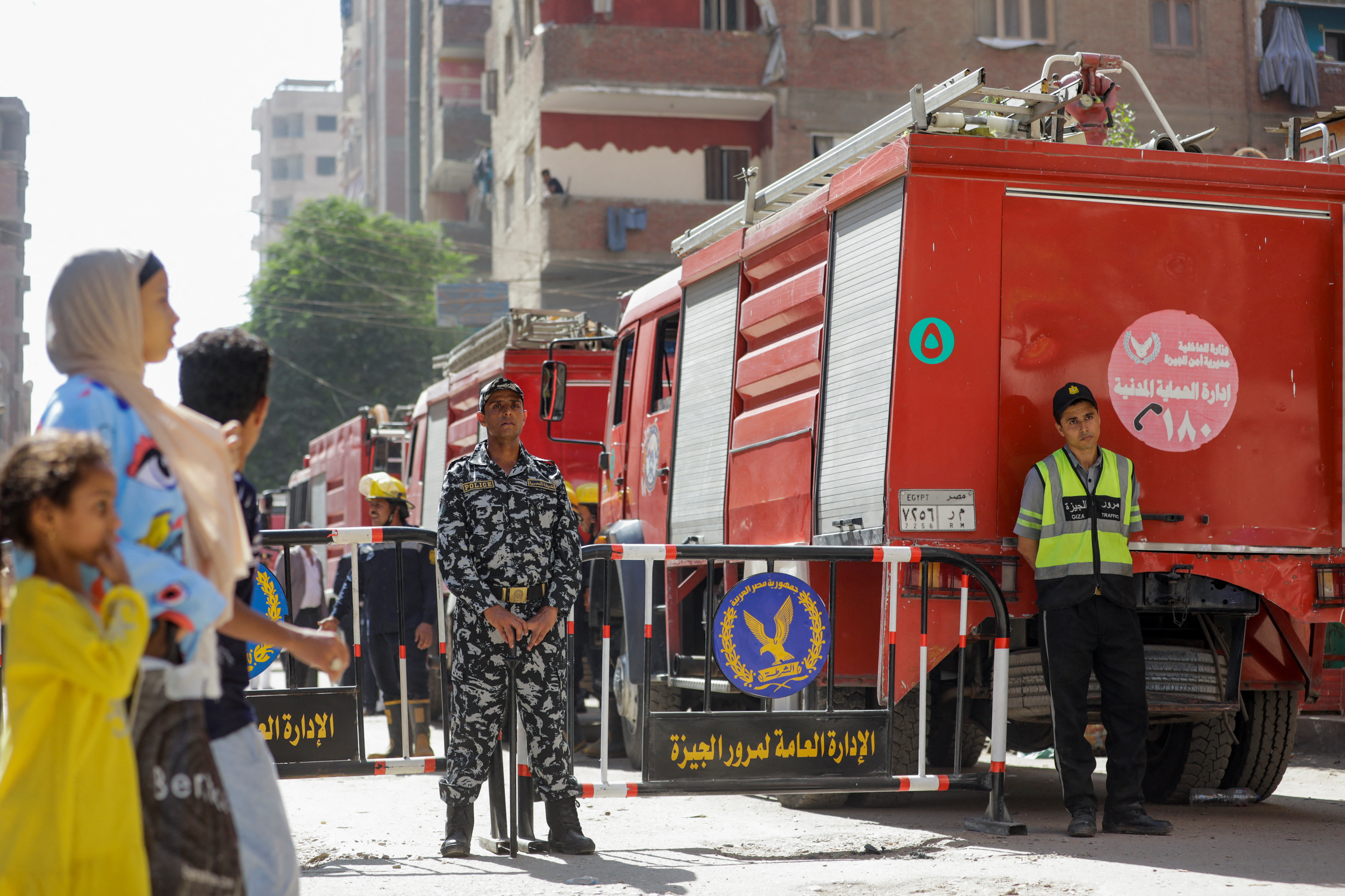 Egyptian church fire kills at least 41, most of them children