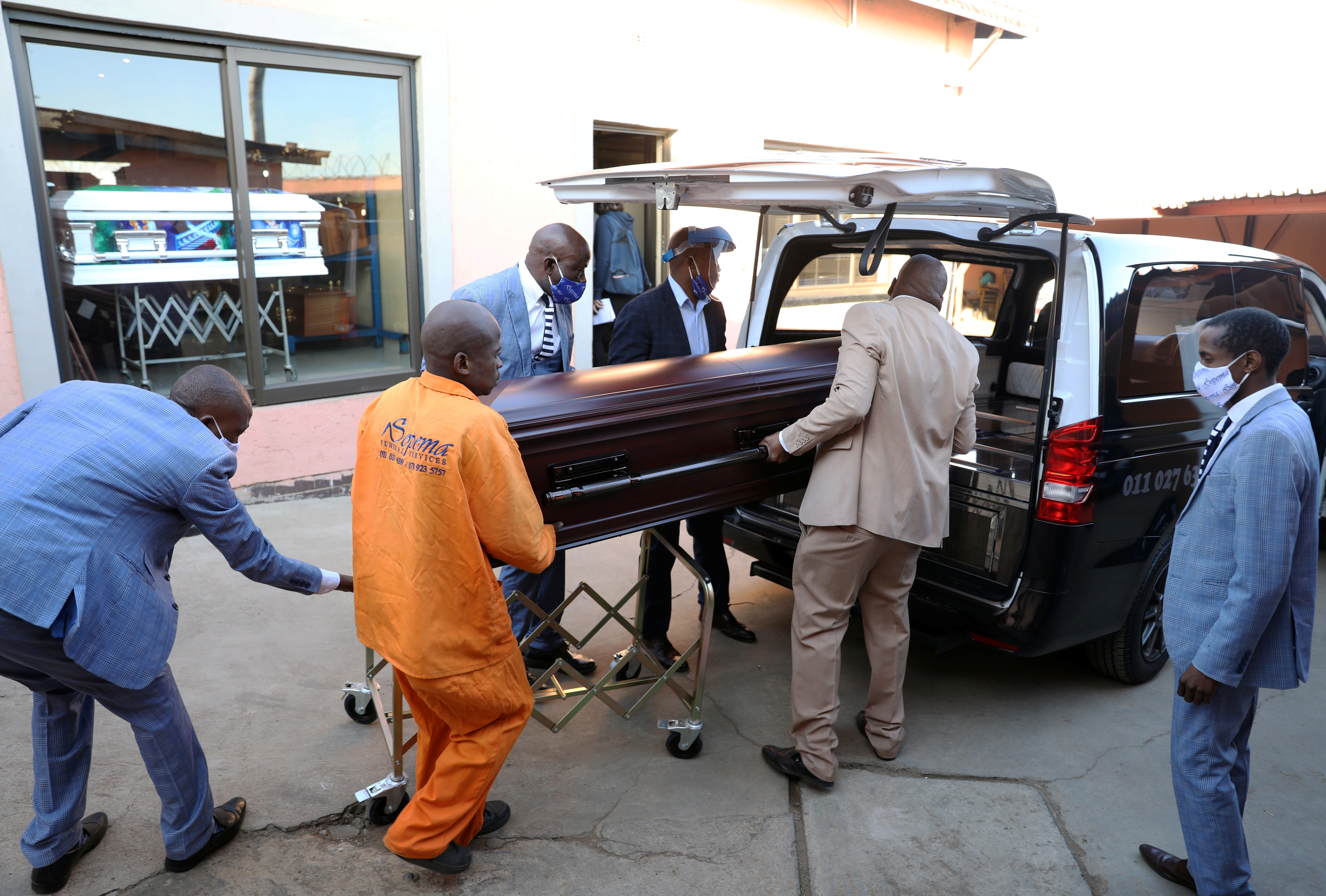 South African mortuaries fill up as deaths due to COVID-19 grow