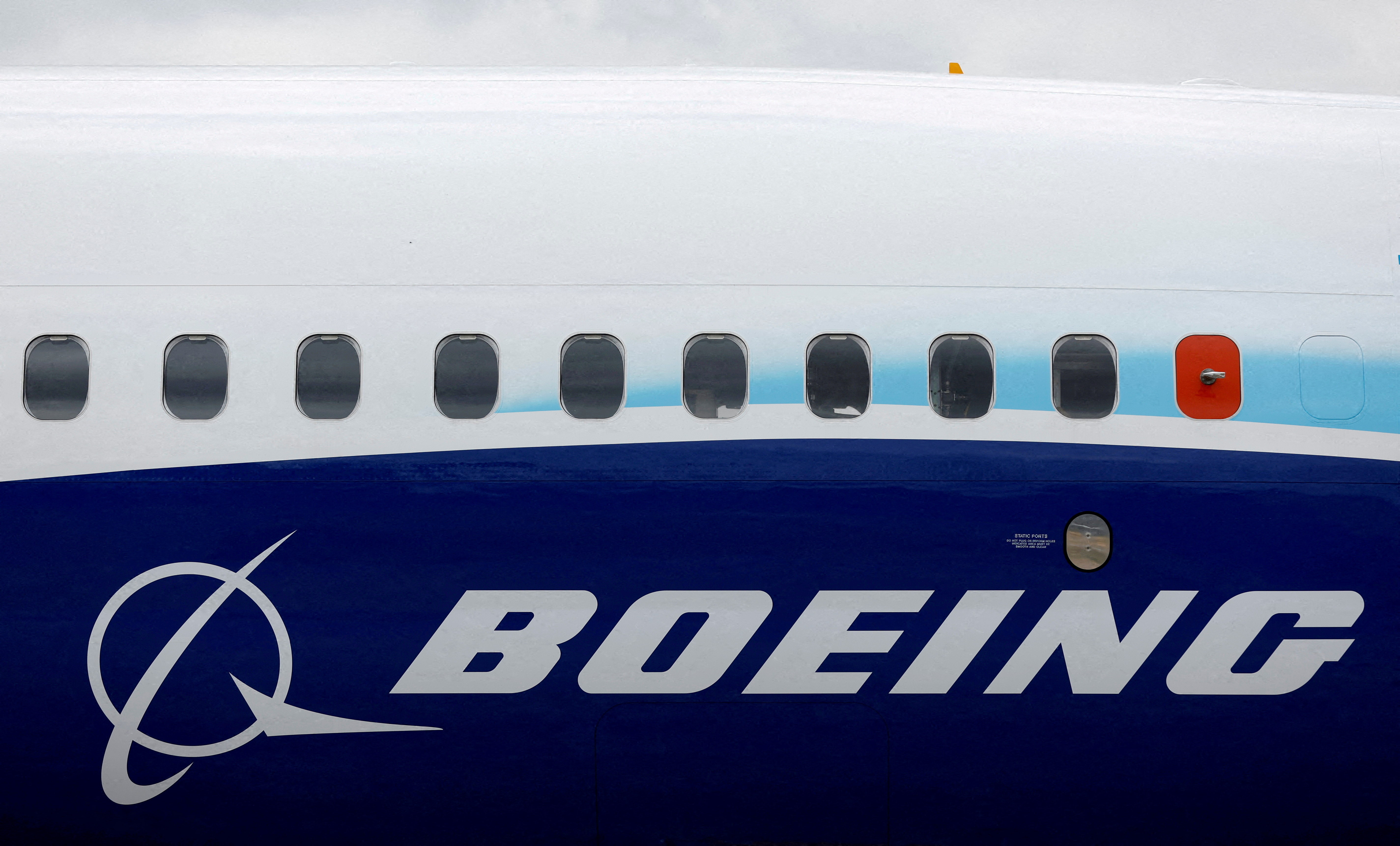 The Boeing logo