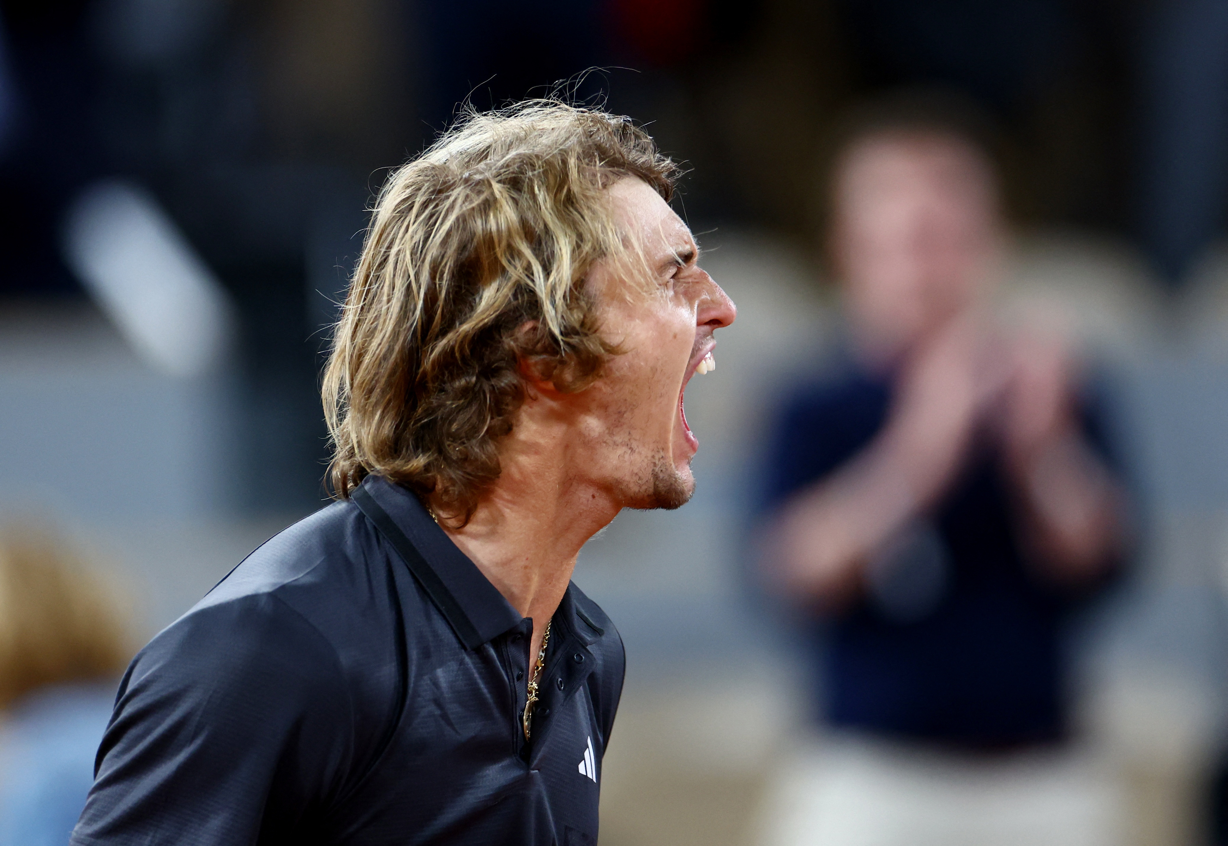 On court of pain, Zverev rediscovers his joie de vivre in Paris