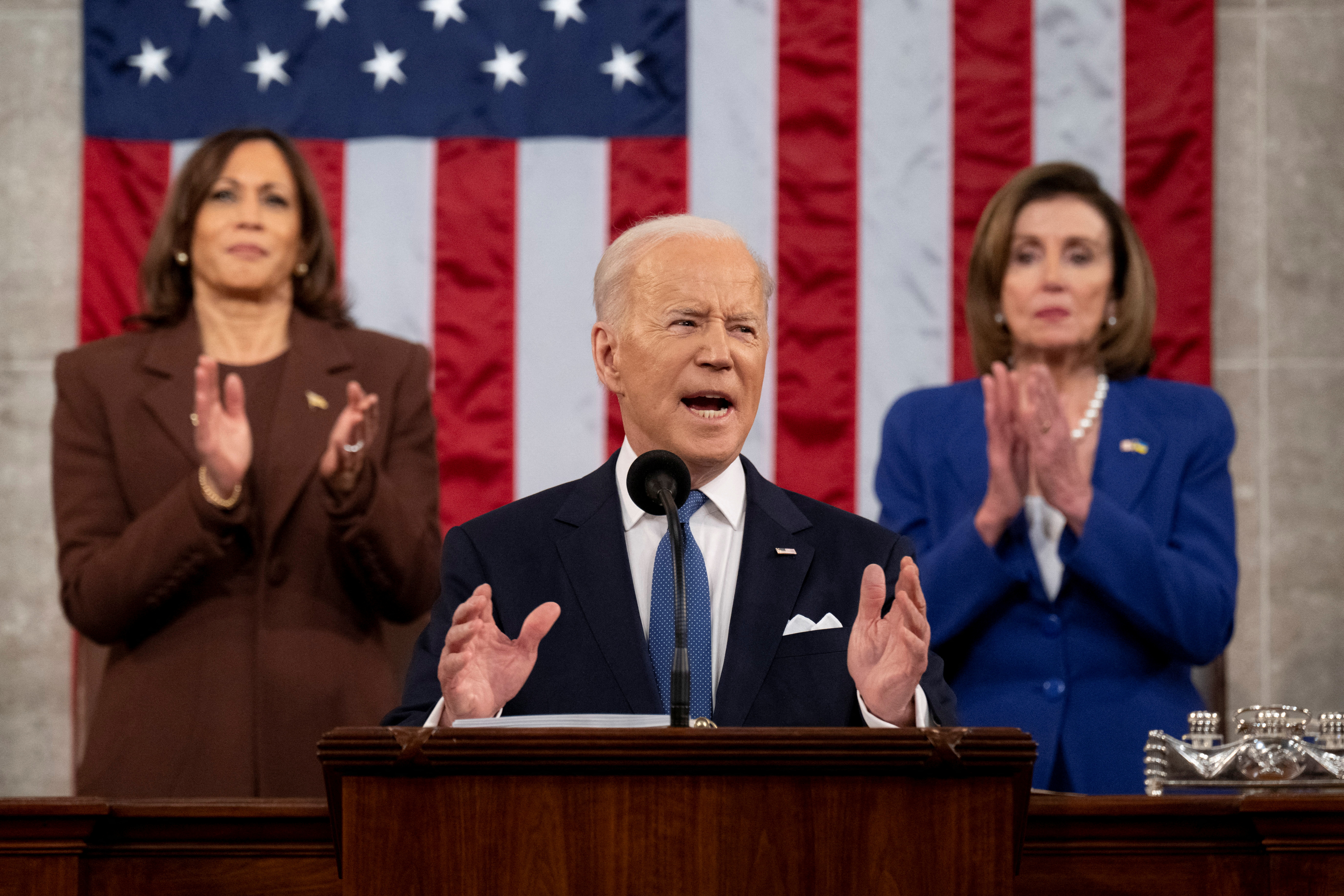 U.S. President Joe Biden's State of the Union address at the U.S. Capitol in Washington