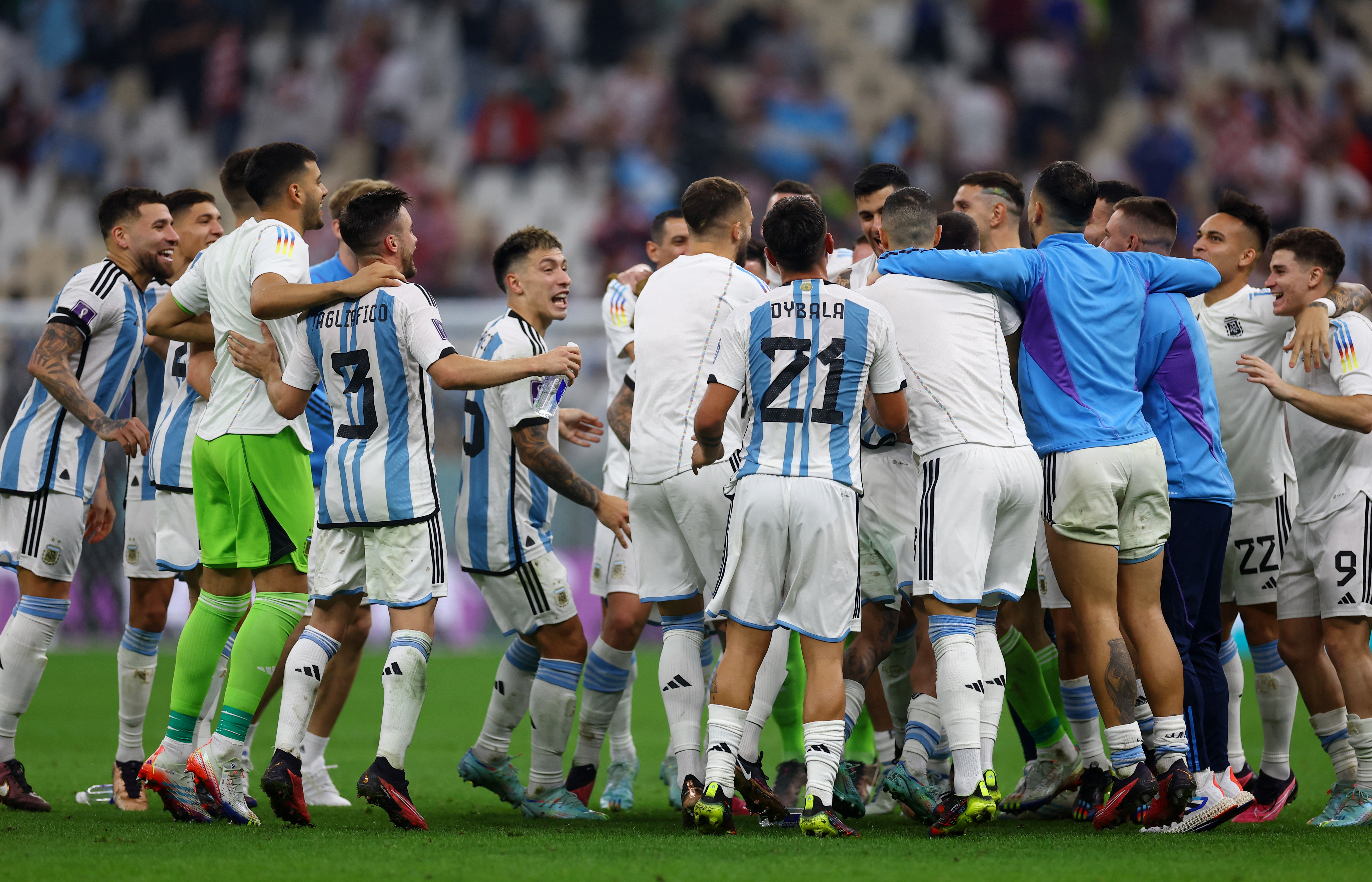 Argentina's probable lineup for World Cup final