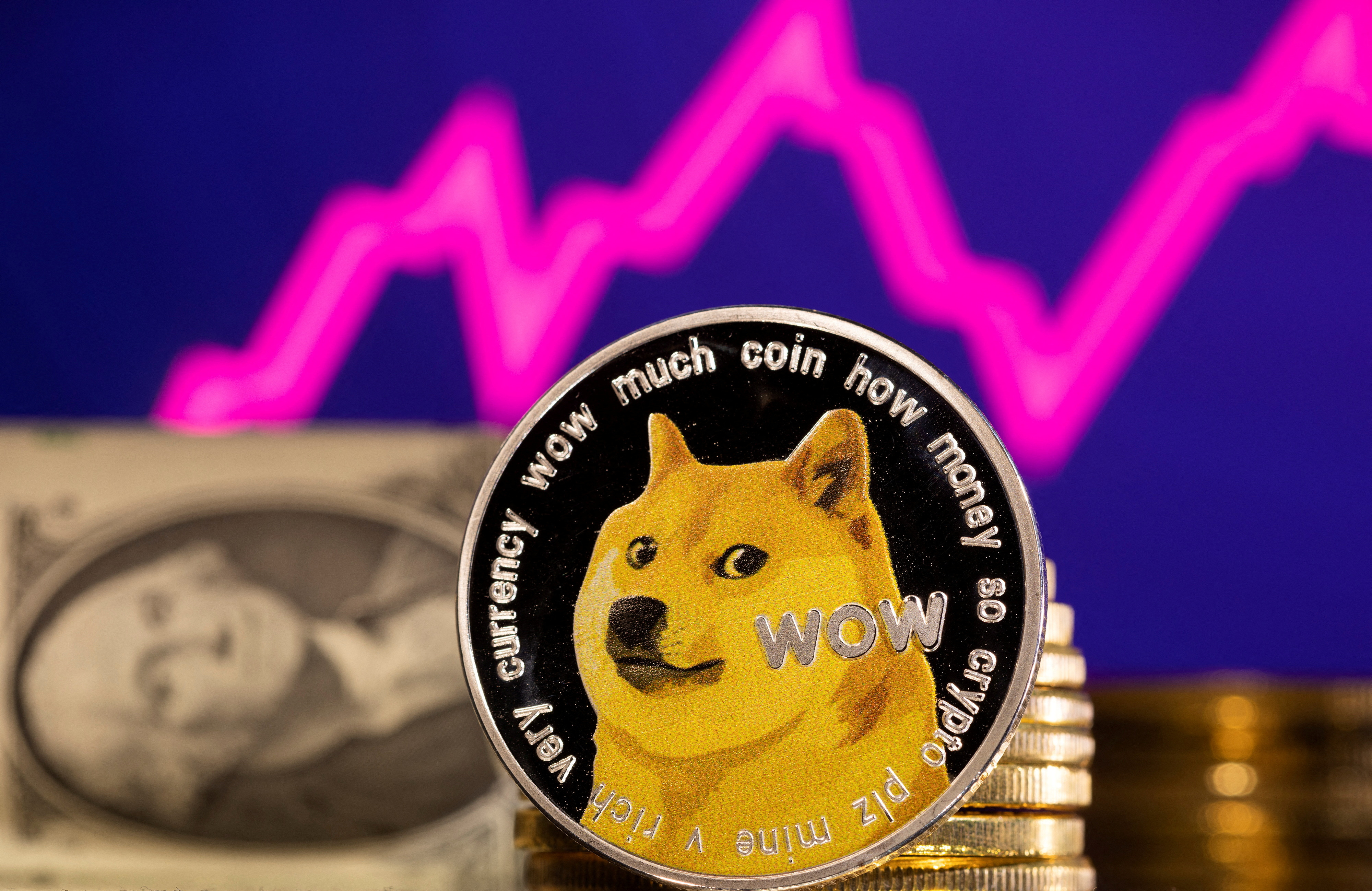 Dogecoin jumps as Musk s Twitter flips logo to Shiba Inu dog Reuters