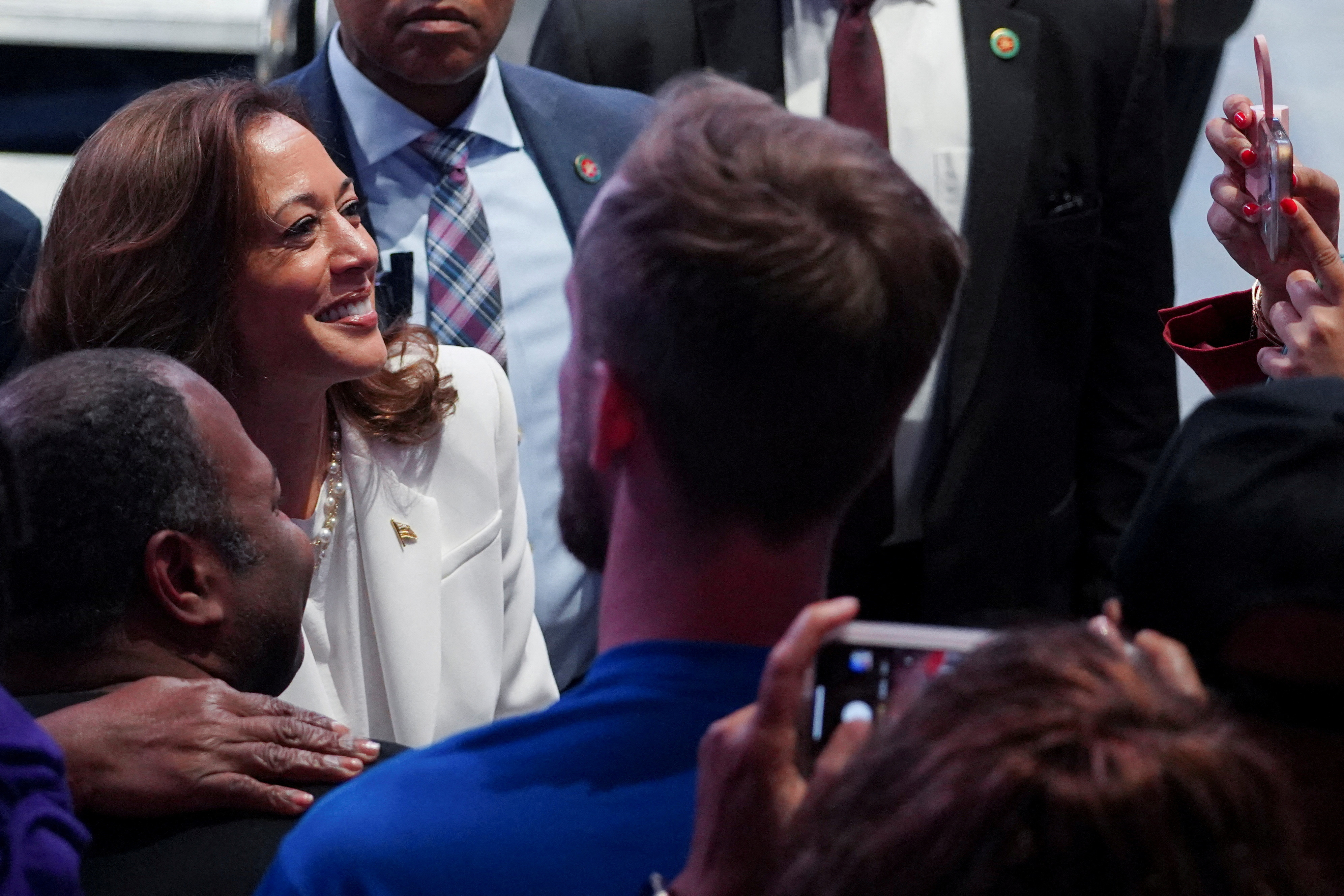 Democratic presidential nominee and U.S. Vice President Kamala Harris rally in Savannah