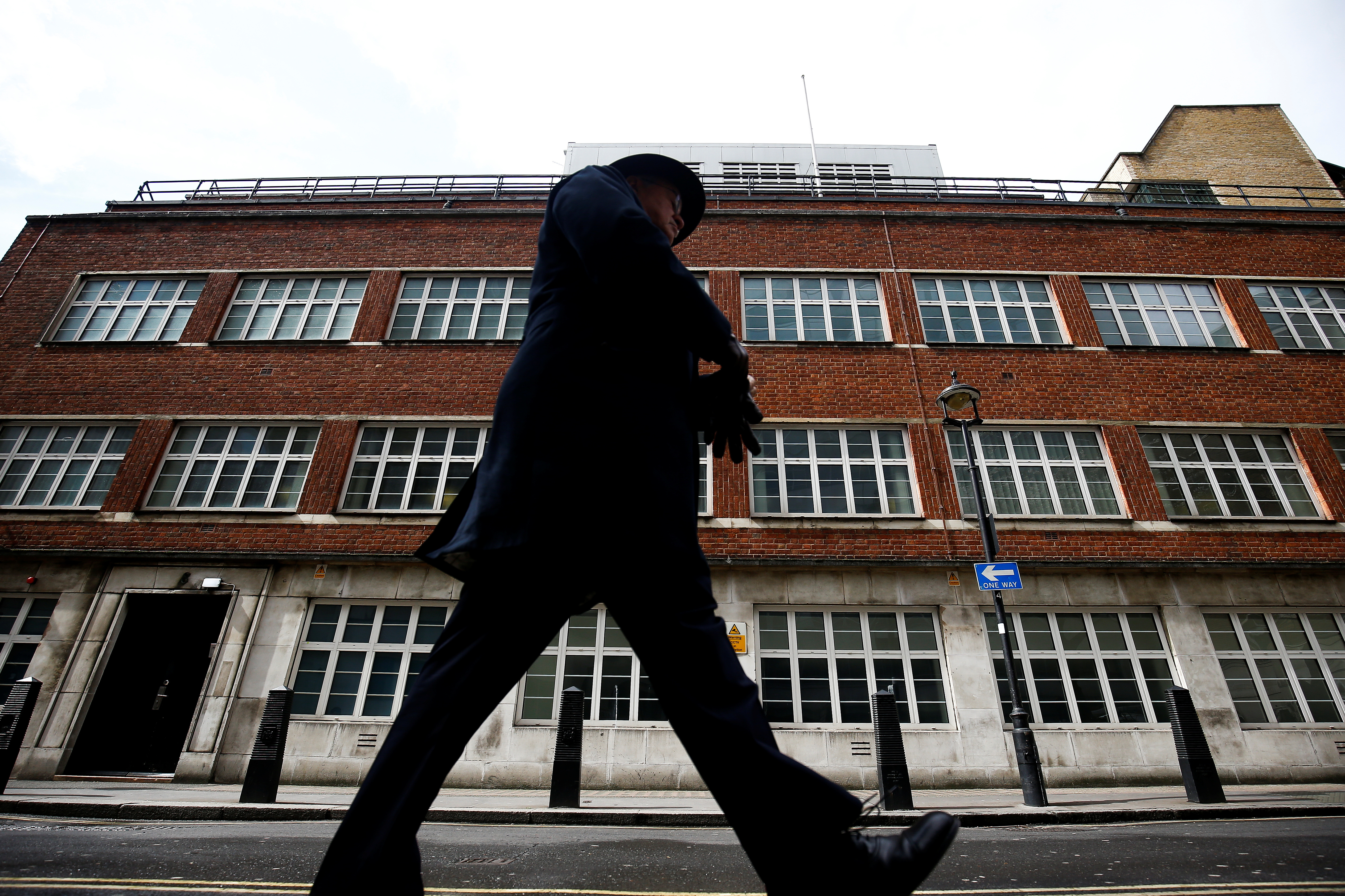 The former headquarters of Intelligence, Cyber and Security Agency GCHQ, is seen in Palmer Street, after the agency revealed the location, following its departure to new undisclosed offices, in London