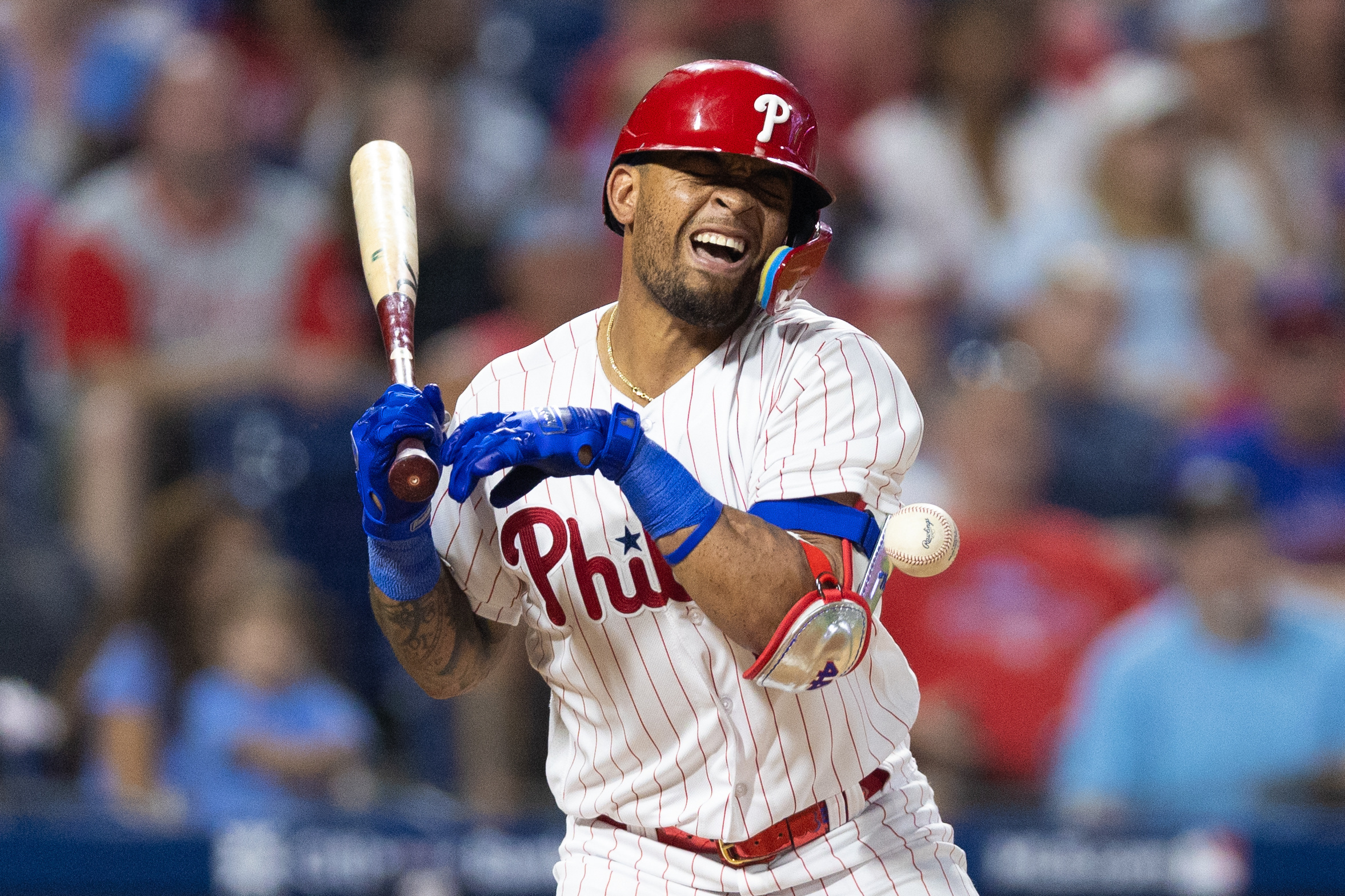 Phillies' Michael Lorenzen has no-hitter through 8 innings vs. Nationals