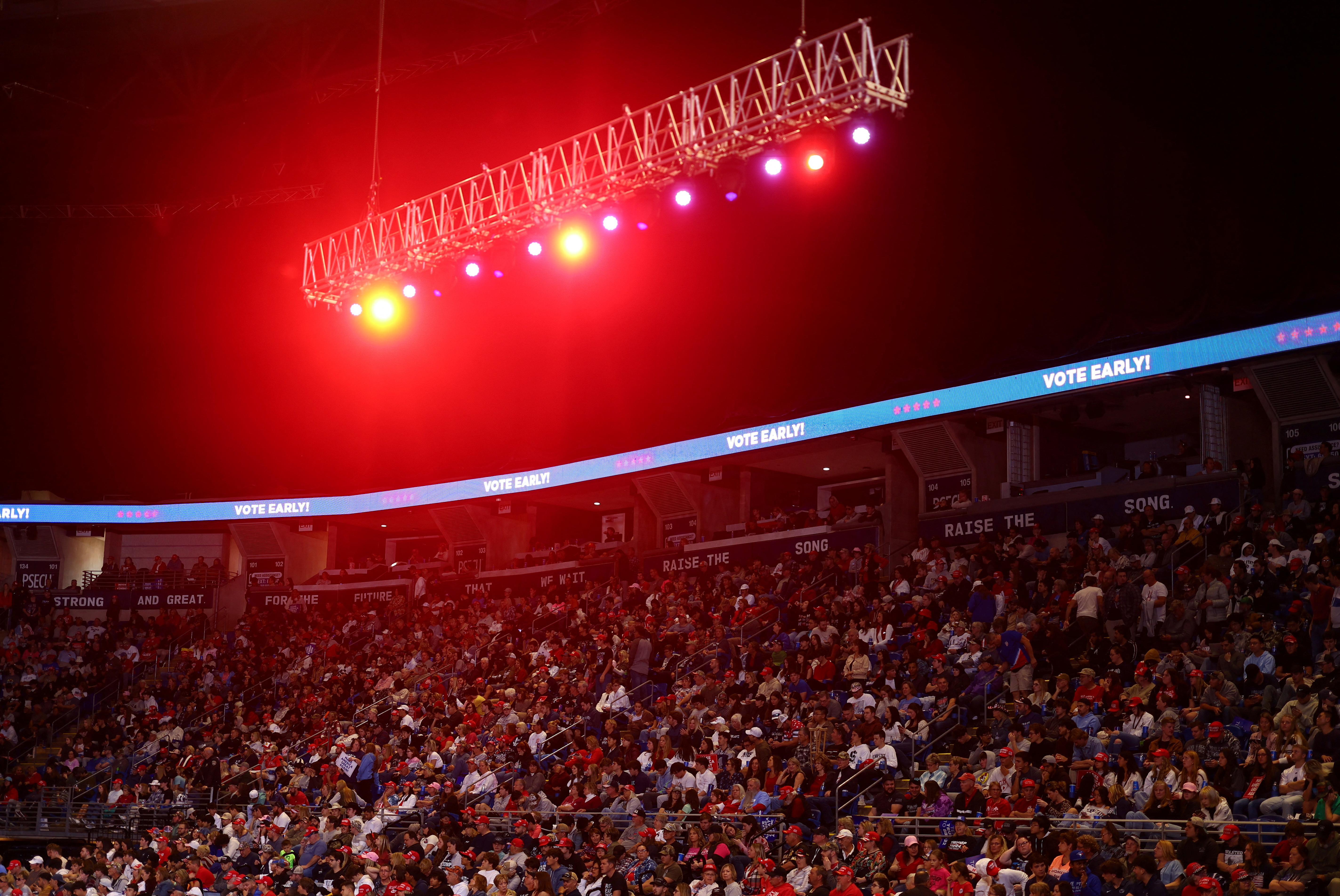 Campaign event for Republican presidential nominee and former U.S. President Donald Trump, in Pennsylvania