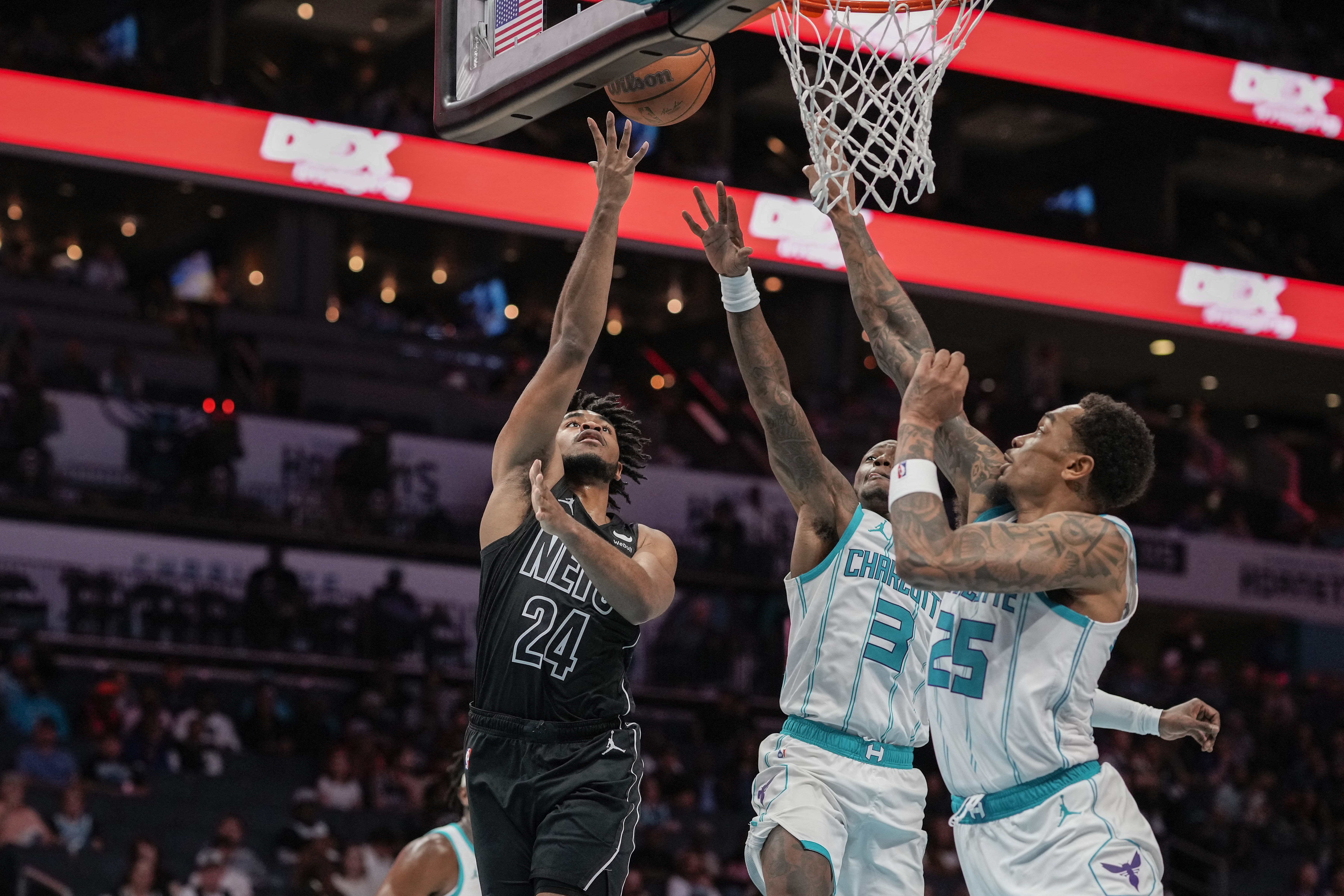 NBA - TONIGHT on NBA League Pass at 7pm/et, #8 in the East Charlotte  Hornets look for their 3rd straight win as they host #9 in the East  Brooklyn Nets! Stream the