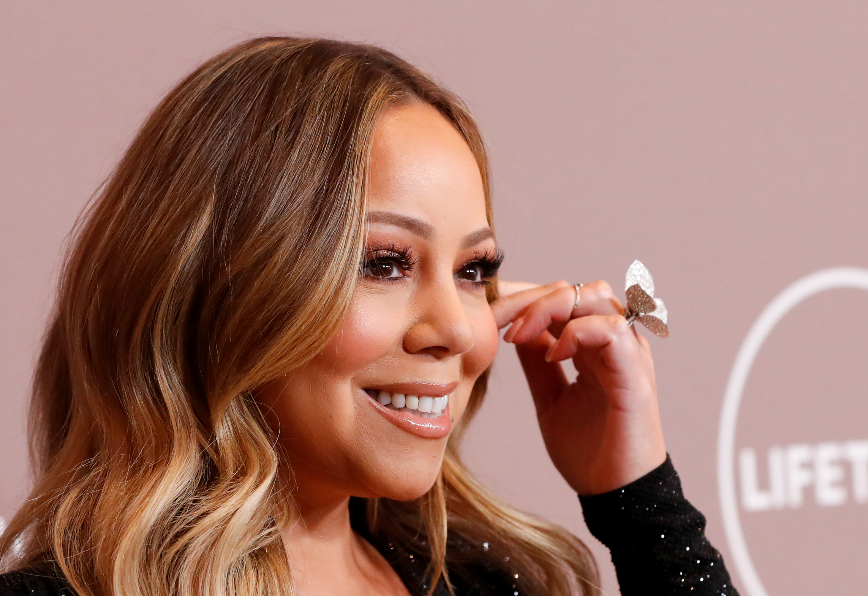 Singer Mariah Carey poses as she attends Variety's 2019 Power of Women: Los Angeles