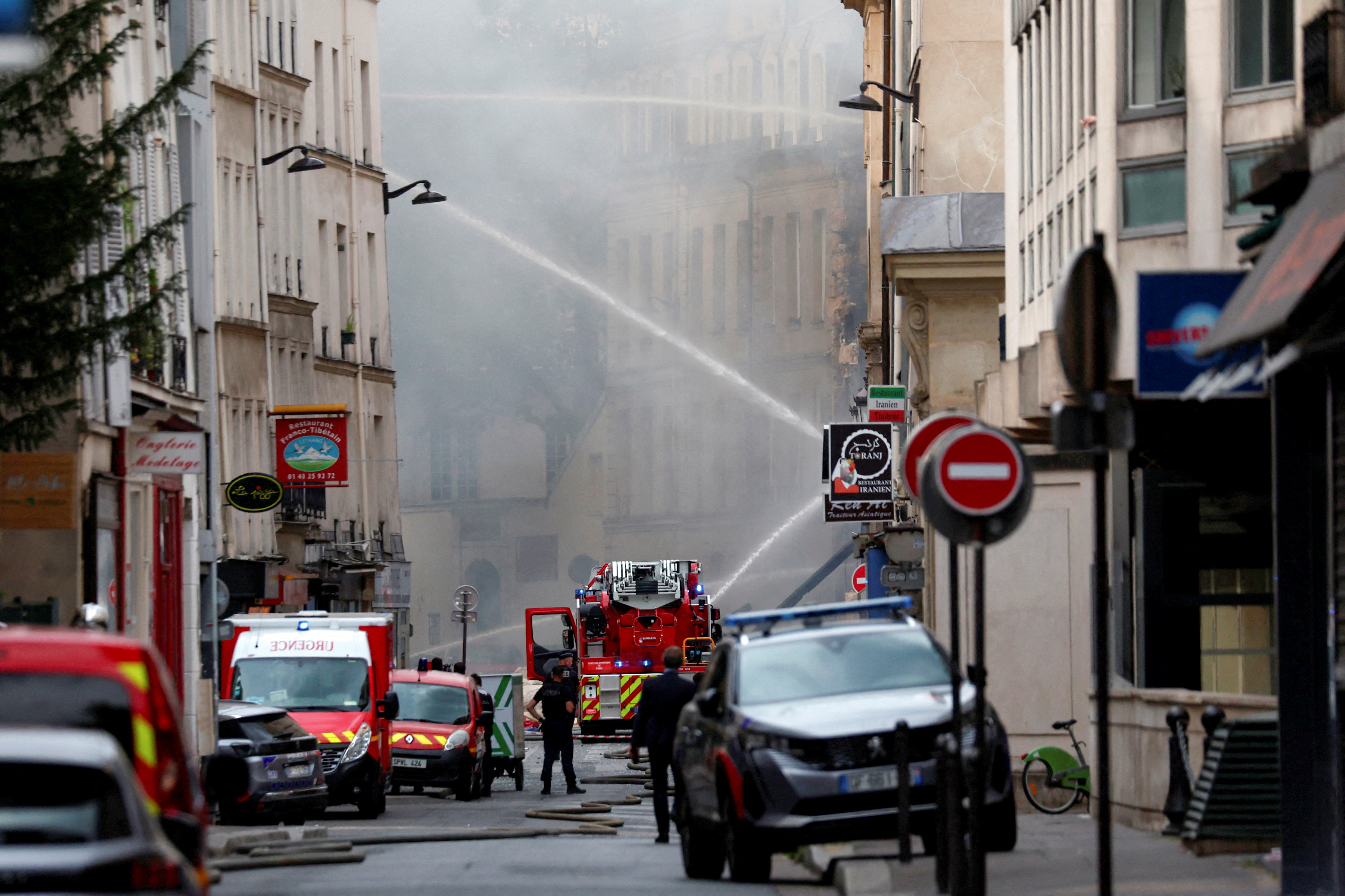 Explosion Paris