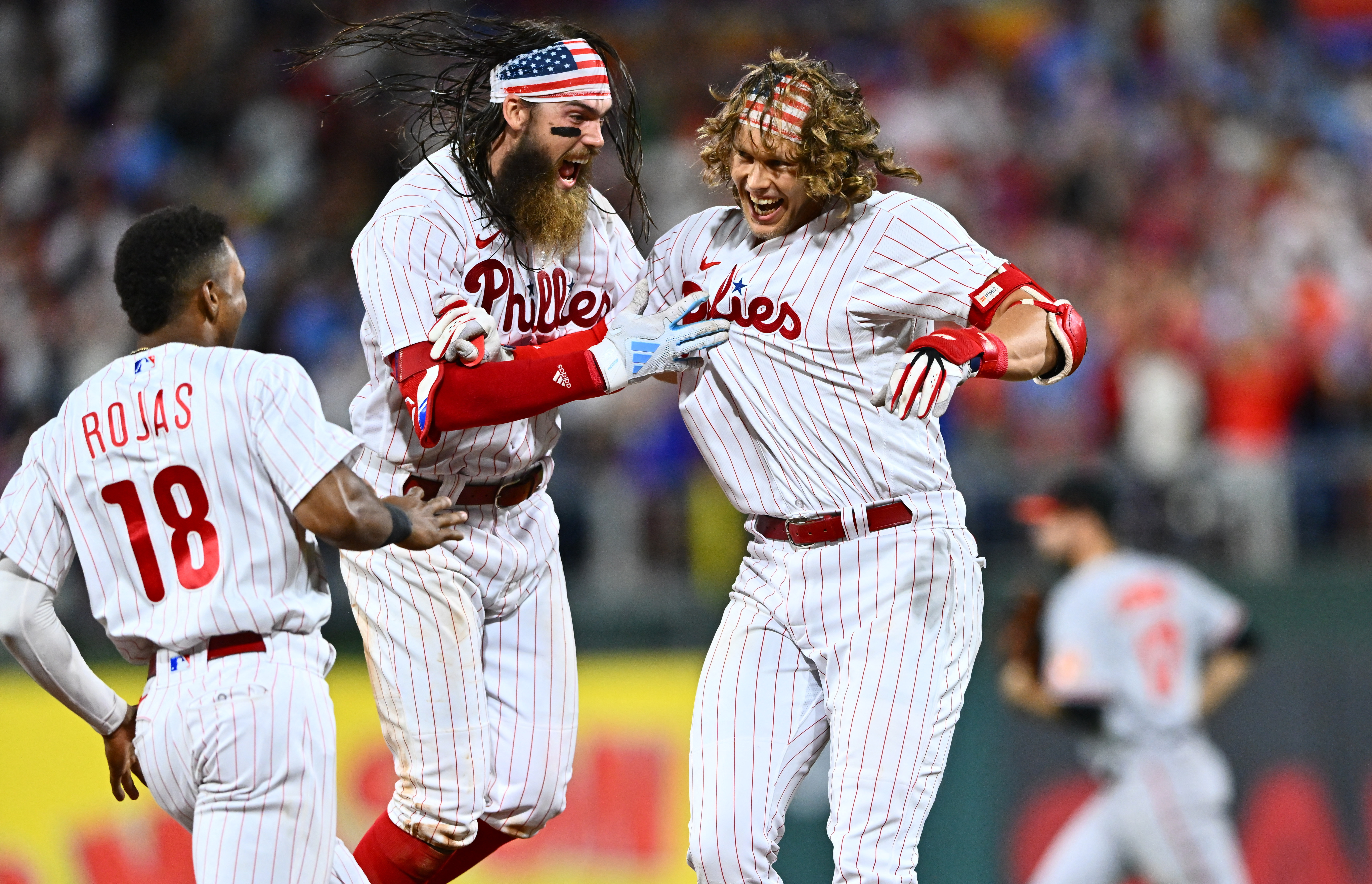 Phillies score twice in ninth for comeback win over Orioles