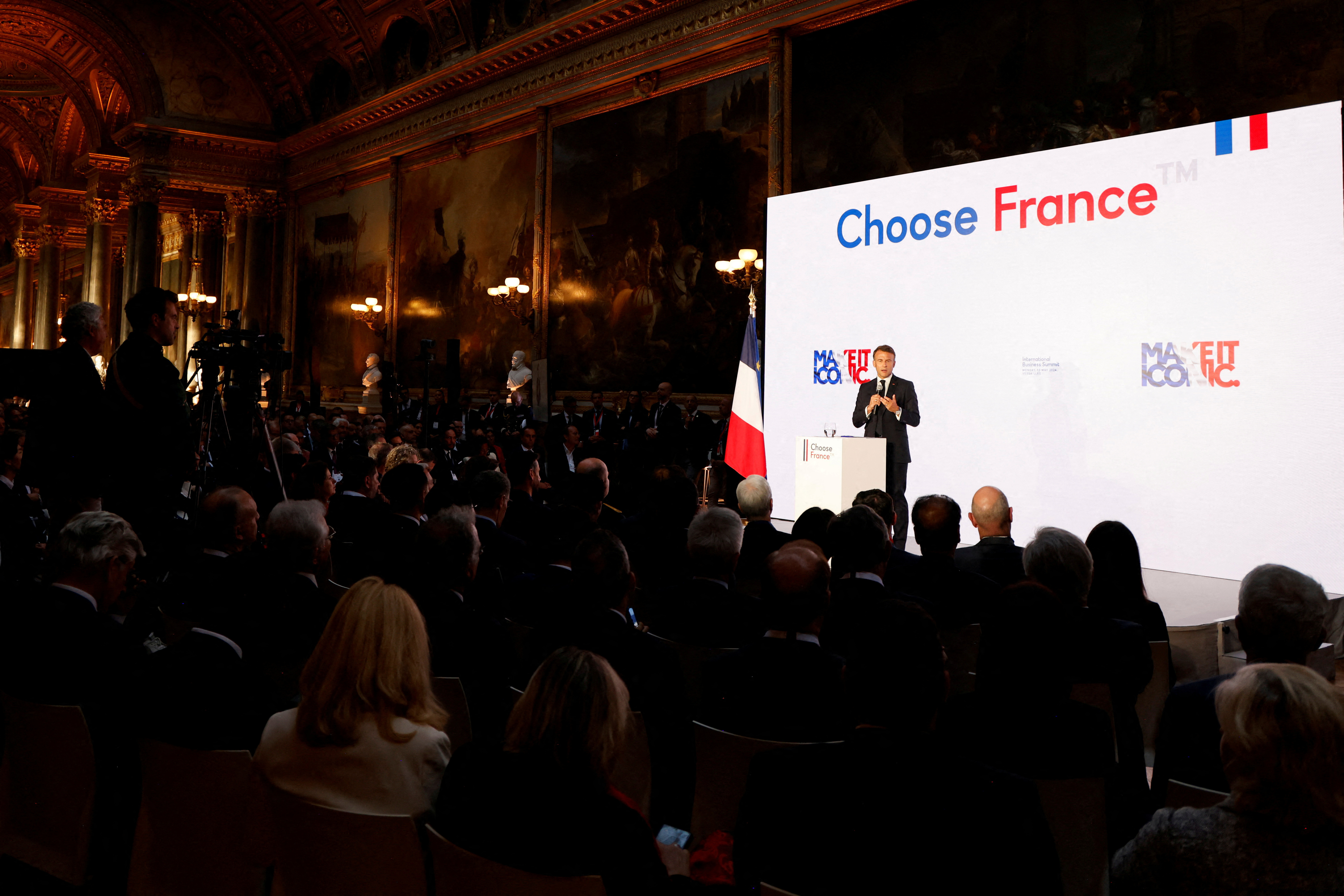 Choose France investment summit in Versailles