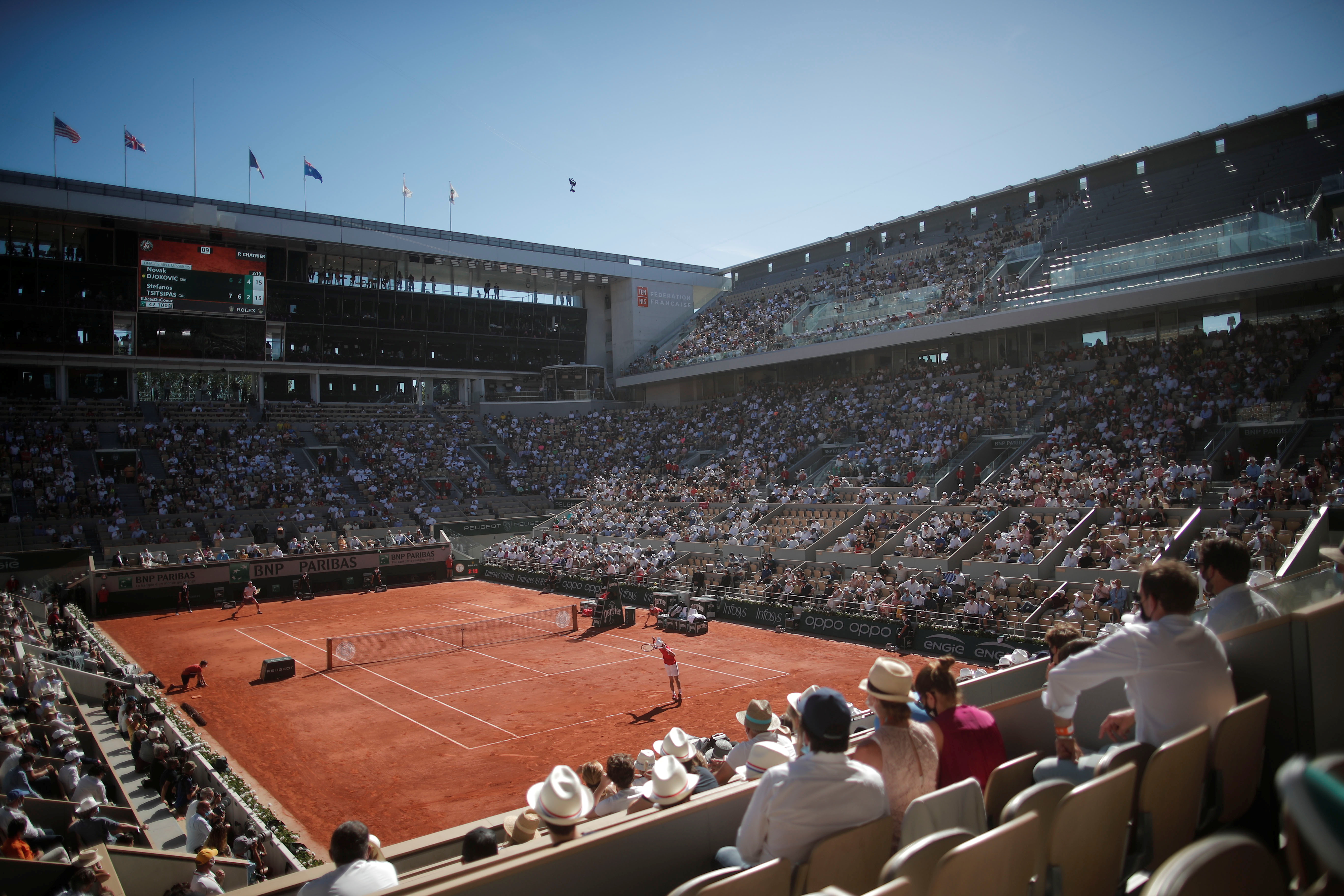 Slams to trial 10-point tiebreak in final set starting with Roland Garros