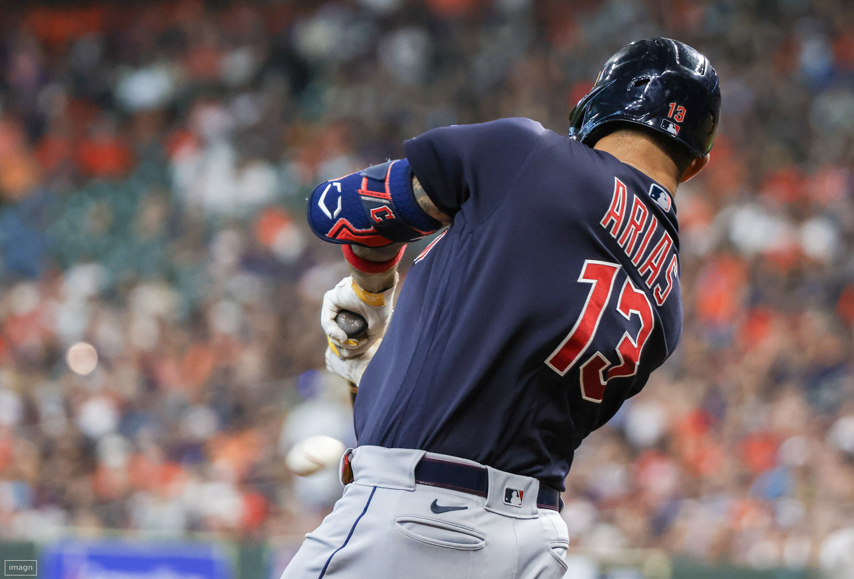 McCormick homers twice to give Astros 3-2 win over Guardians, series sweep  - ABC News