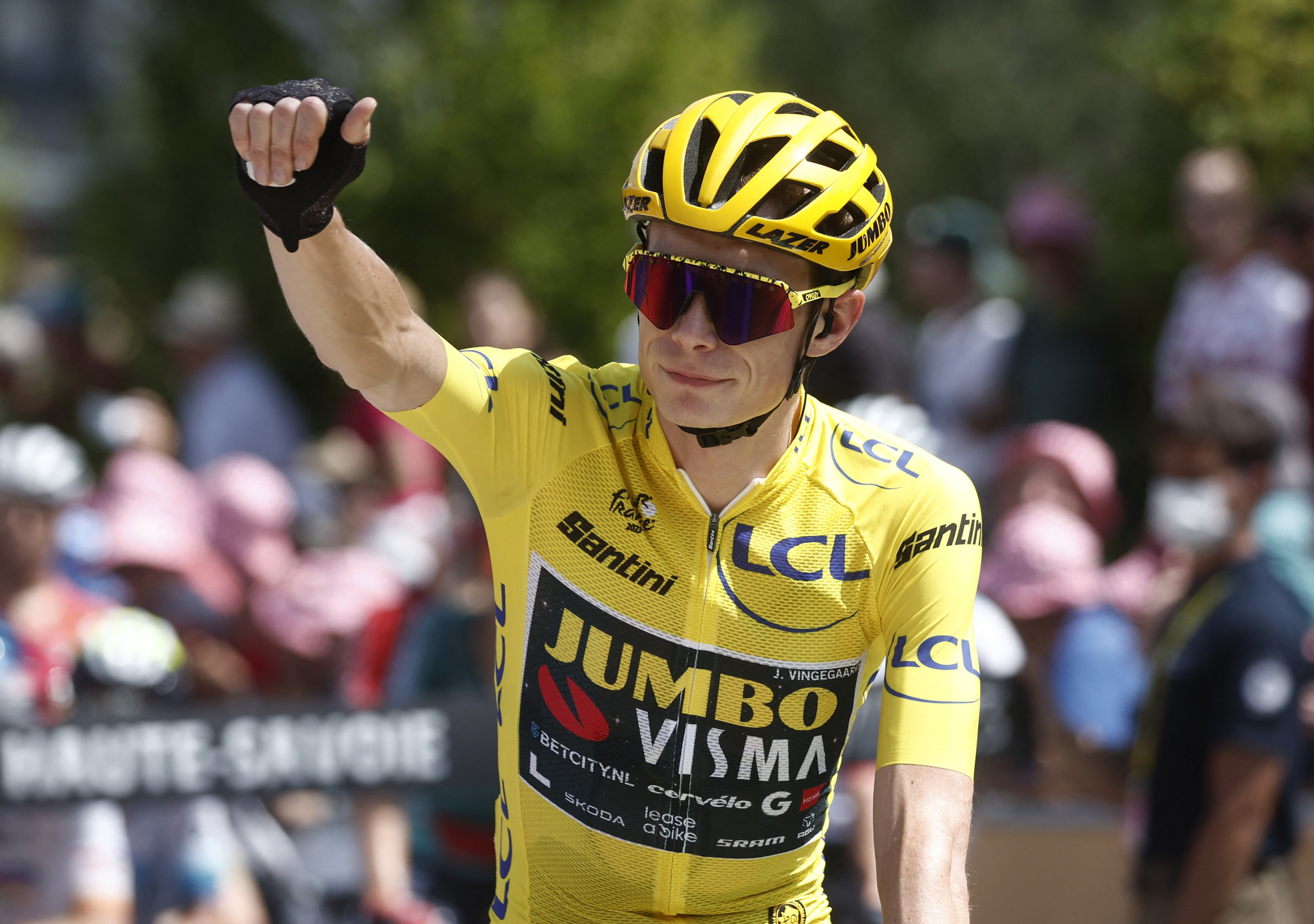 Tour de France leader Vingegaard tested four times in last two days