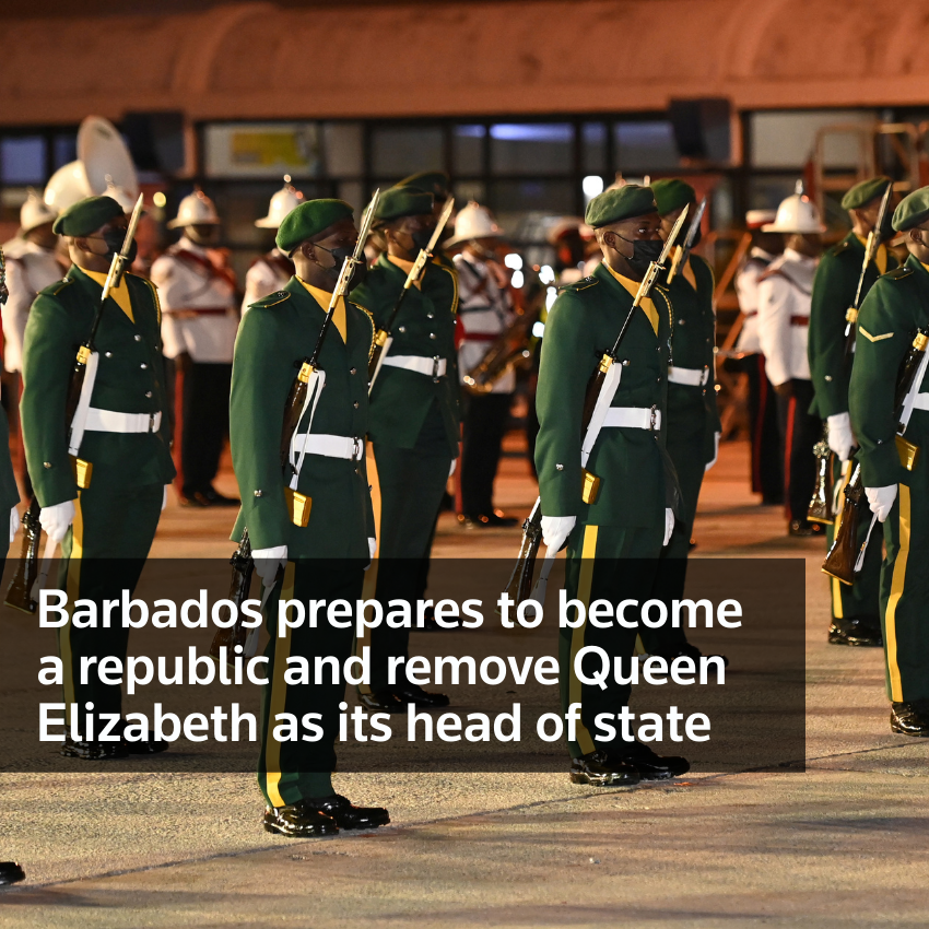 Barbados se prepara para convertirse en república y destituir a la reina Isabel como jefa de estado