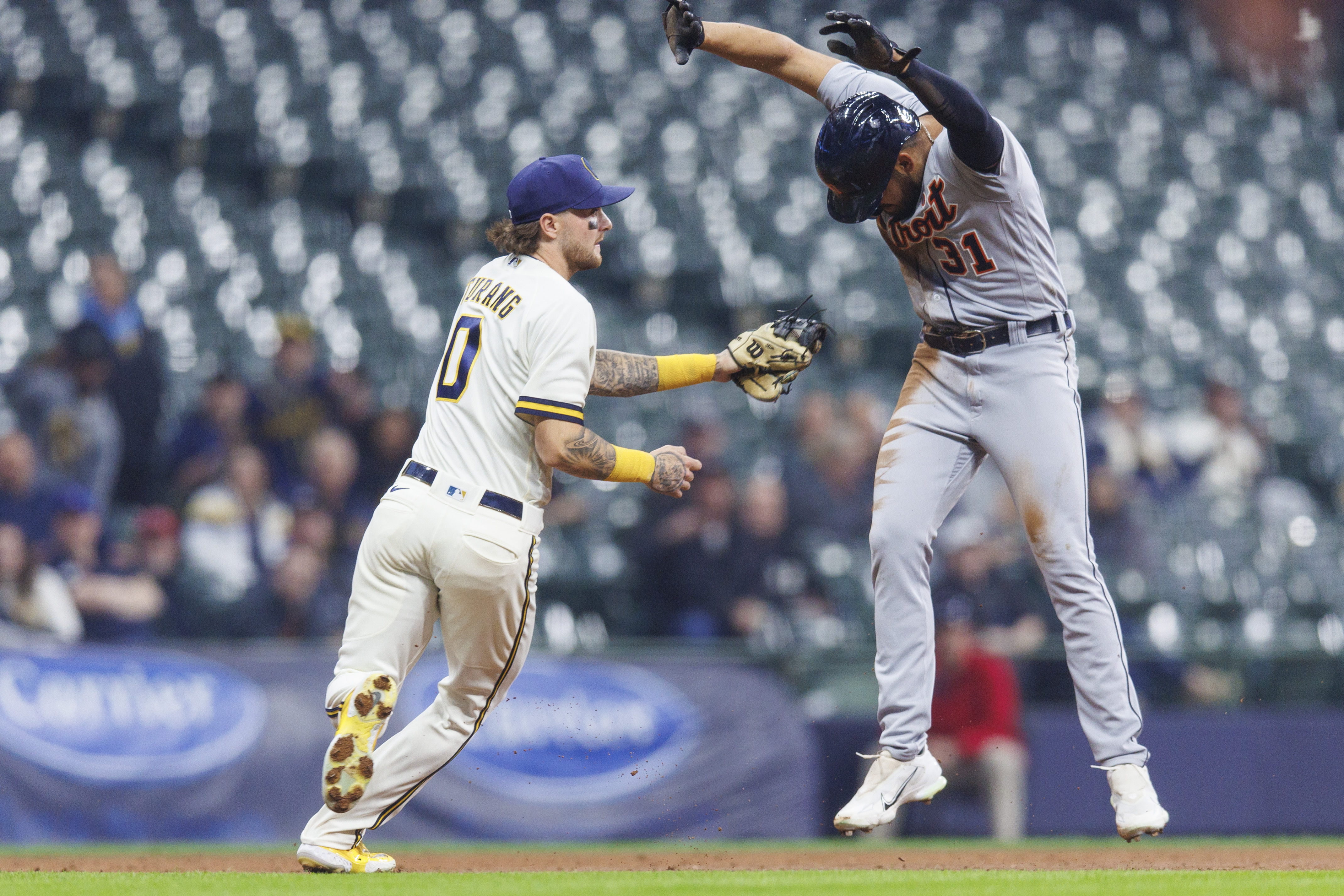 Nick Maton goes deep as Tigers topple Brewers