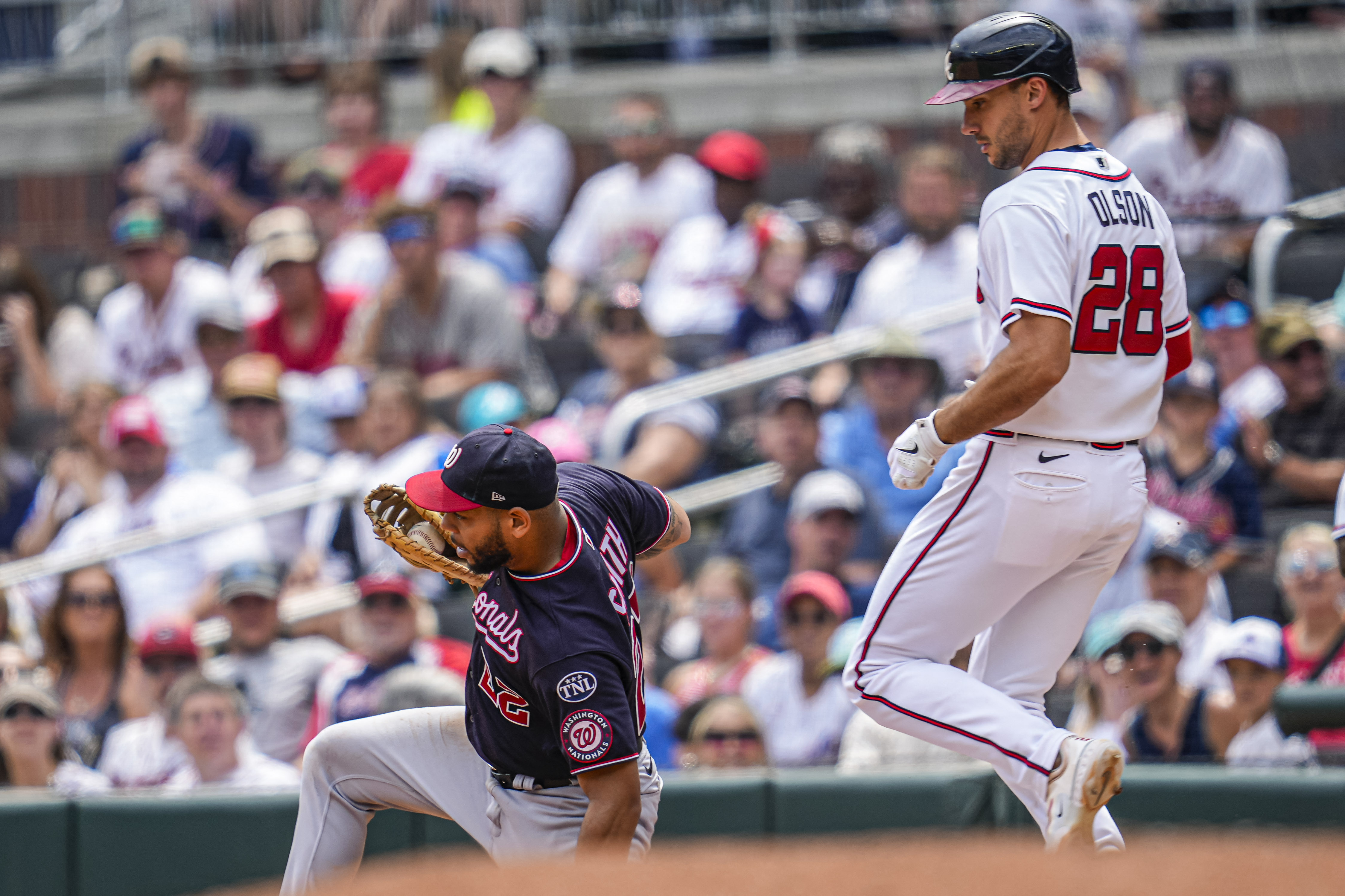 Smith, Candelario homer as Nats win 6-2, stop 6-game skid, Braves