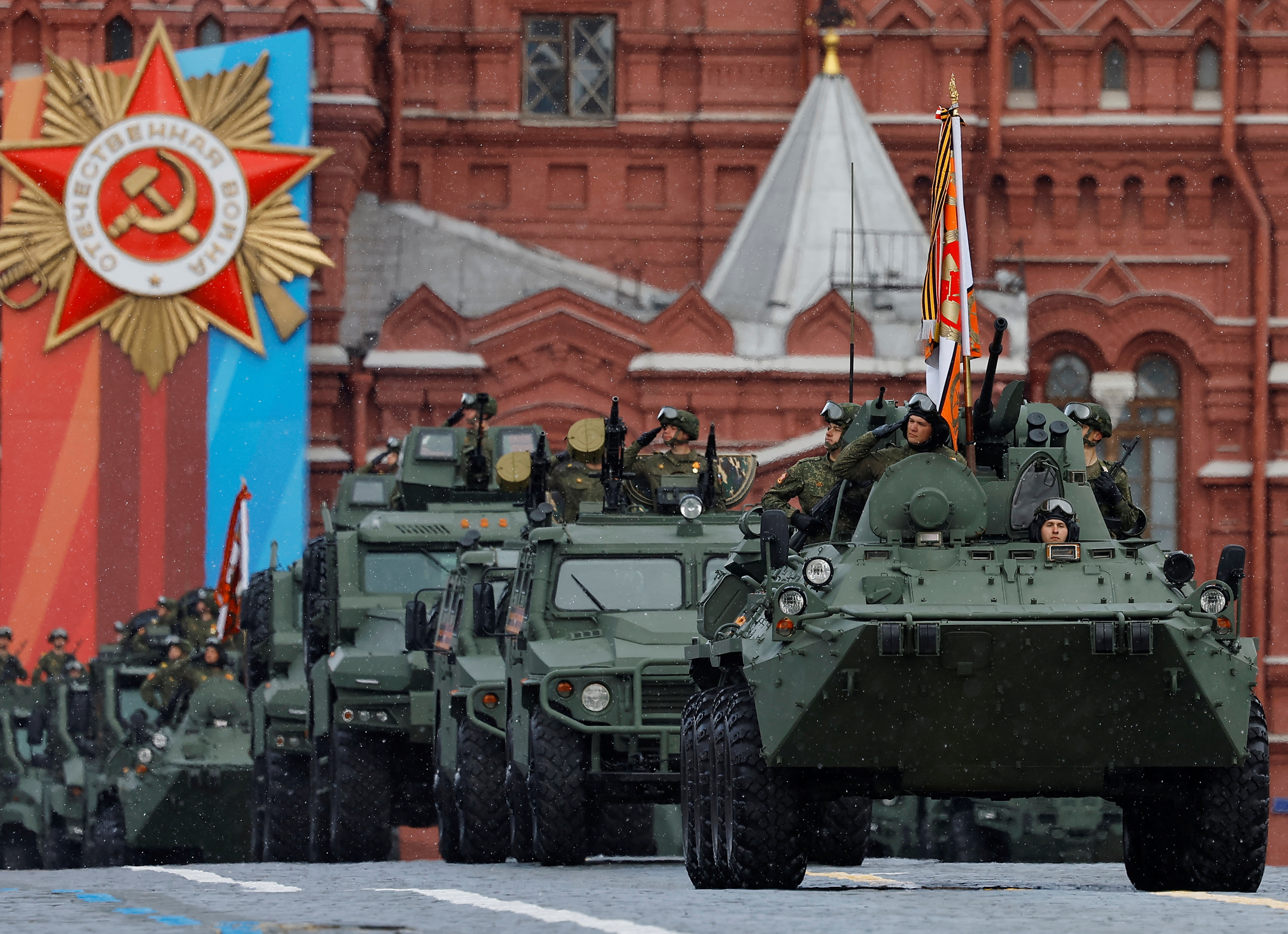 Russia marks Victory Day with military parade in Moscow