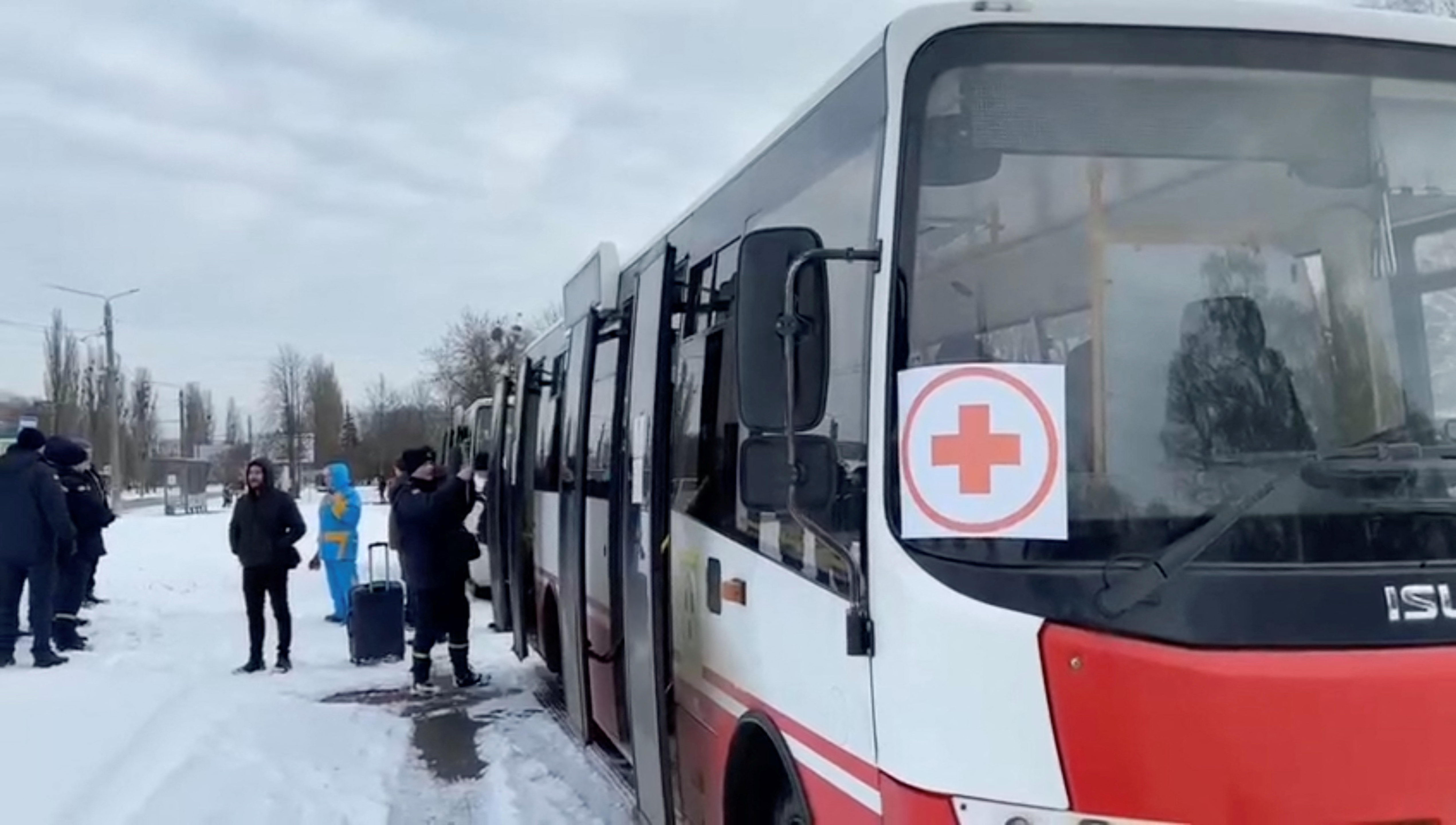 Evacuations from Sumy