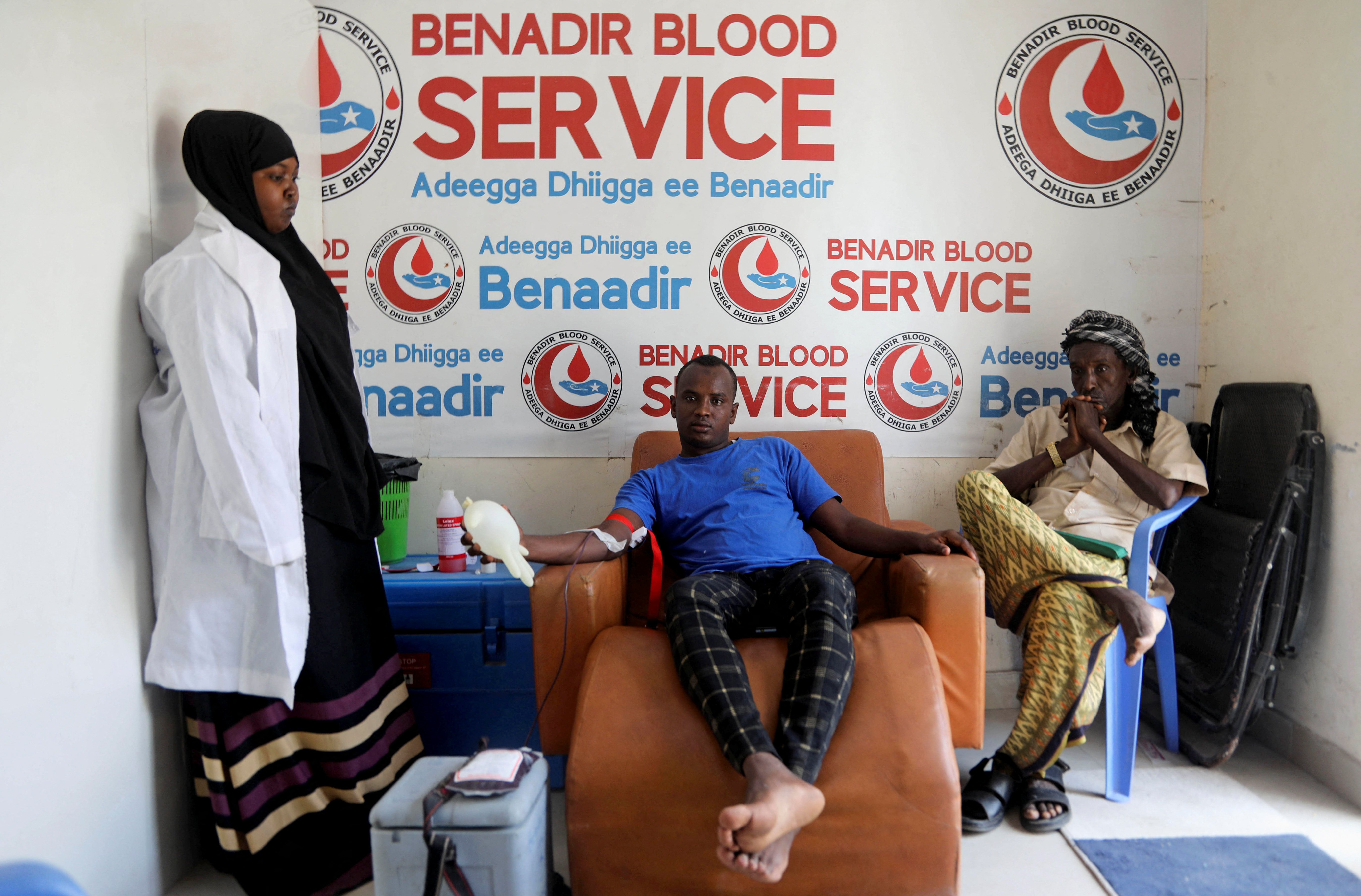 Somali doctors band together to build the nation's only blood bank, in Mogadishu
