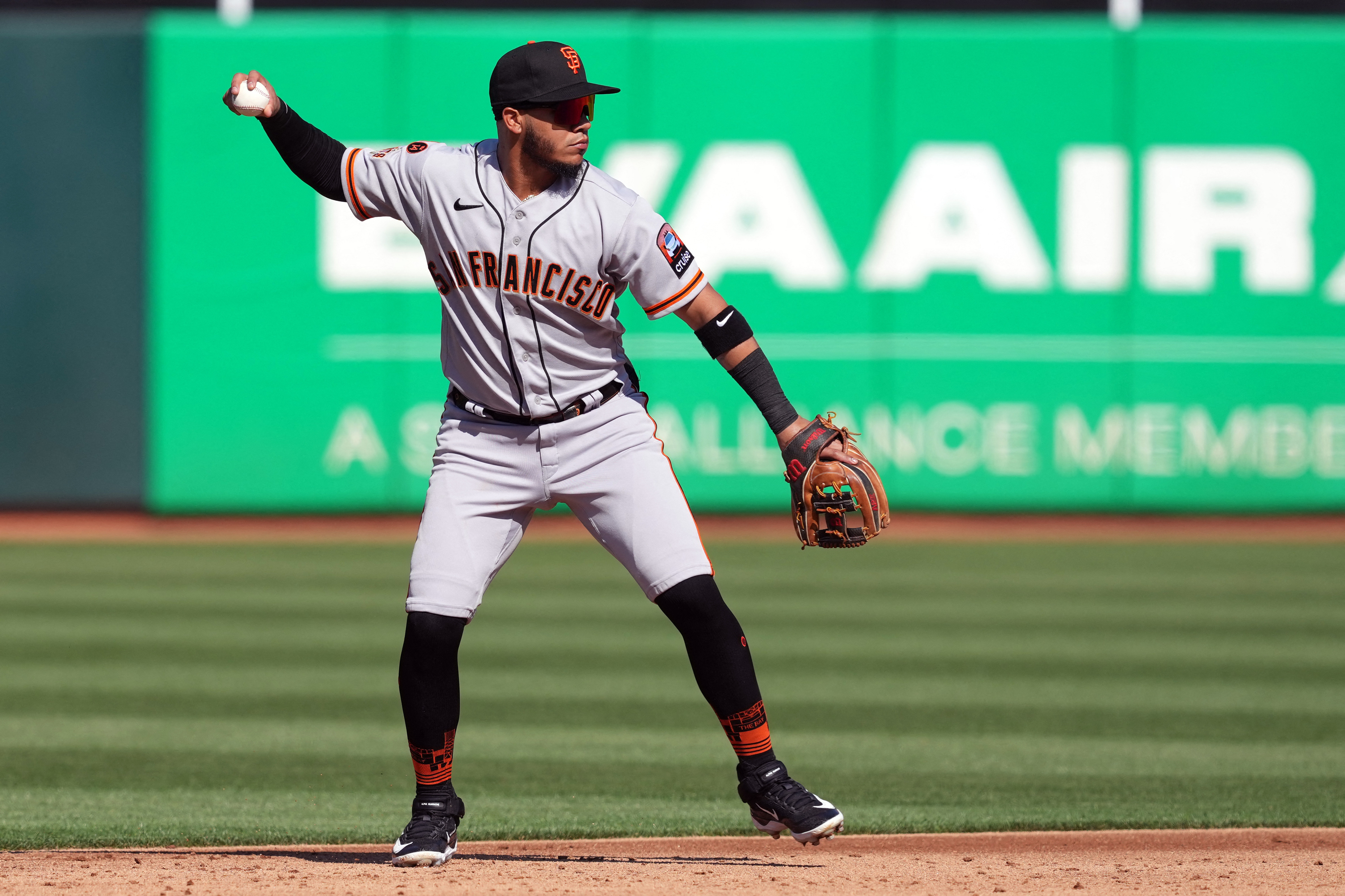 Seth Brown singles in 8th inning to send A's past Giants 2-1