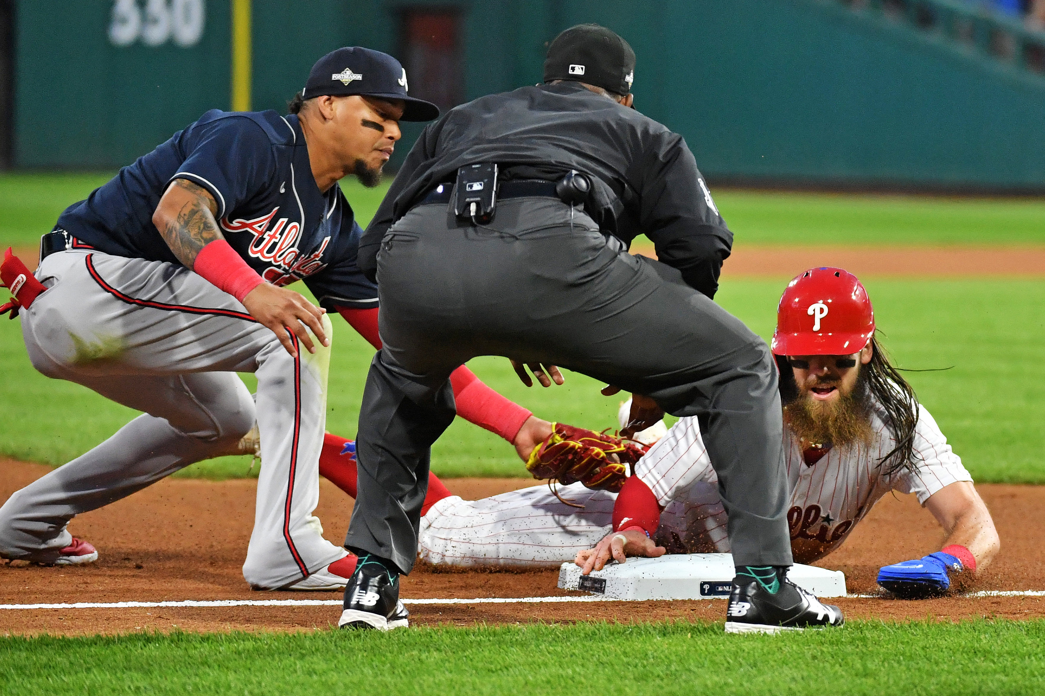 NLDS: Phillies Beat Braves to Take 2-1 Series Lead - The New York Times