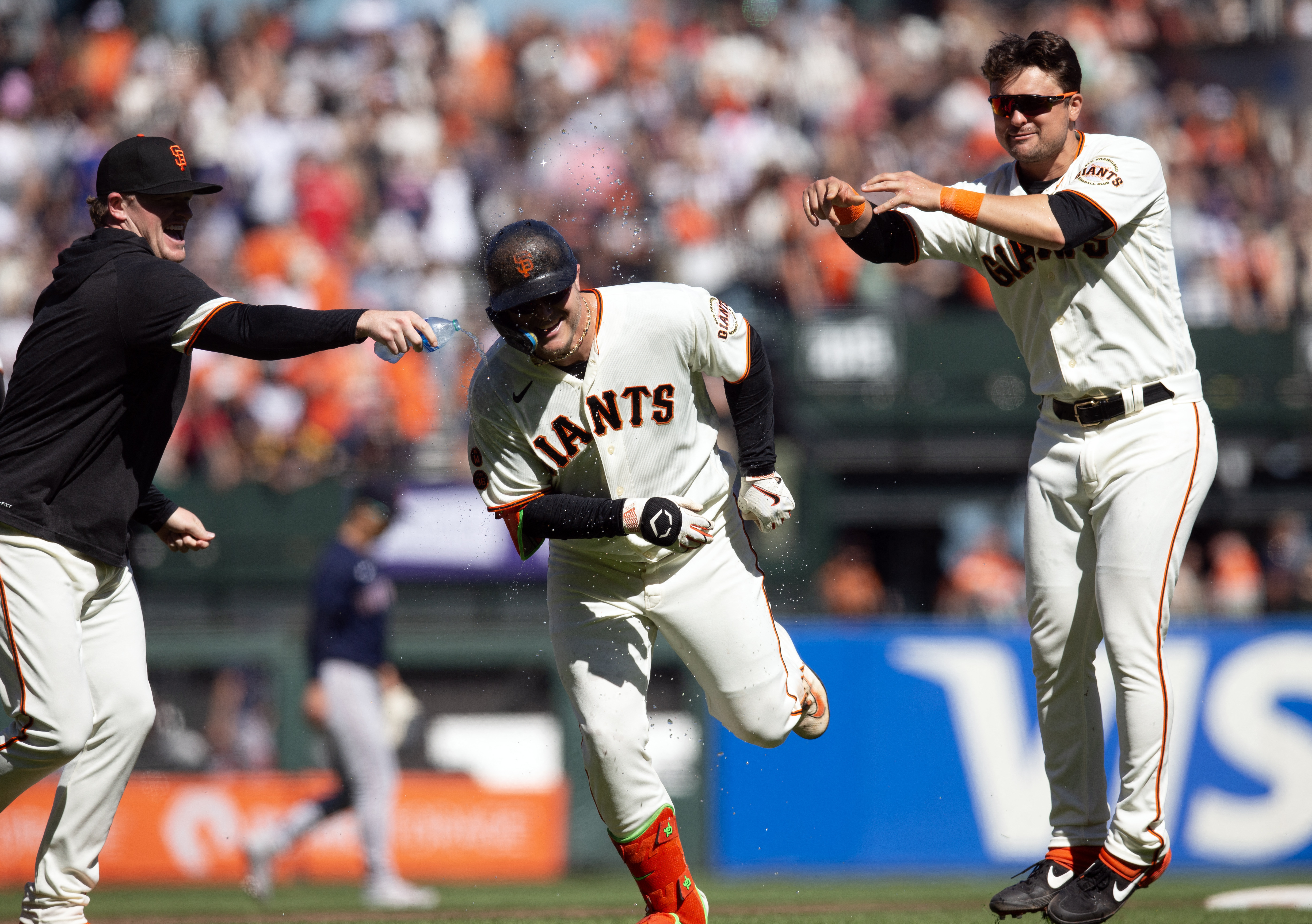 San Francisco Giants Outfielder Joc Pederson (23) during an MLB game  between New York Mets and San Francisco Giants at the Oracle Park in San  Francisc Stock Photo - Alamy