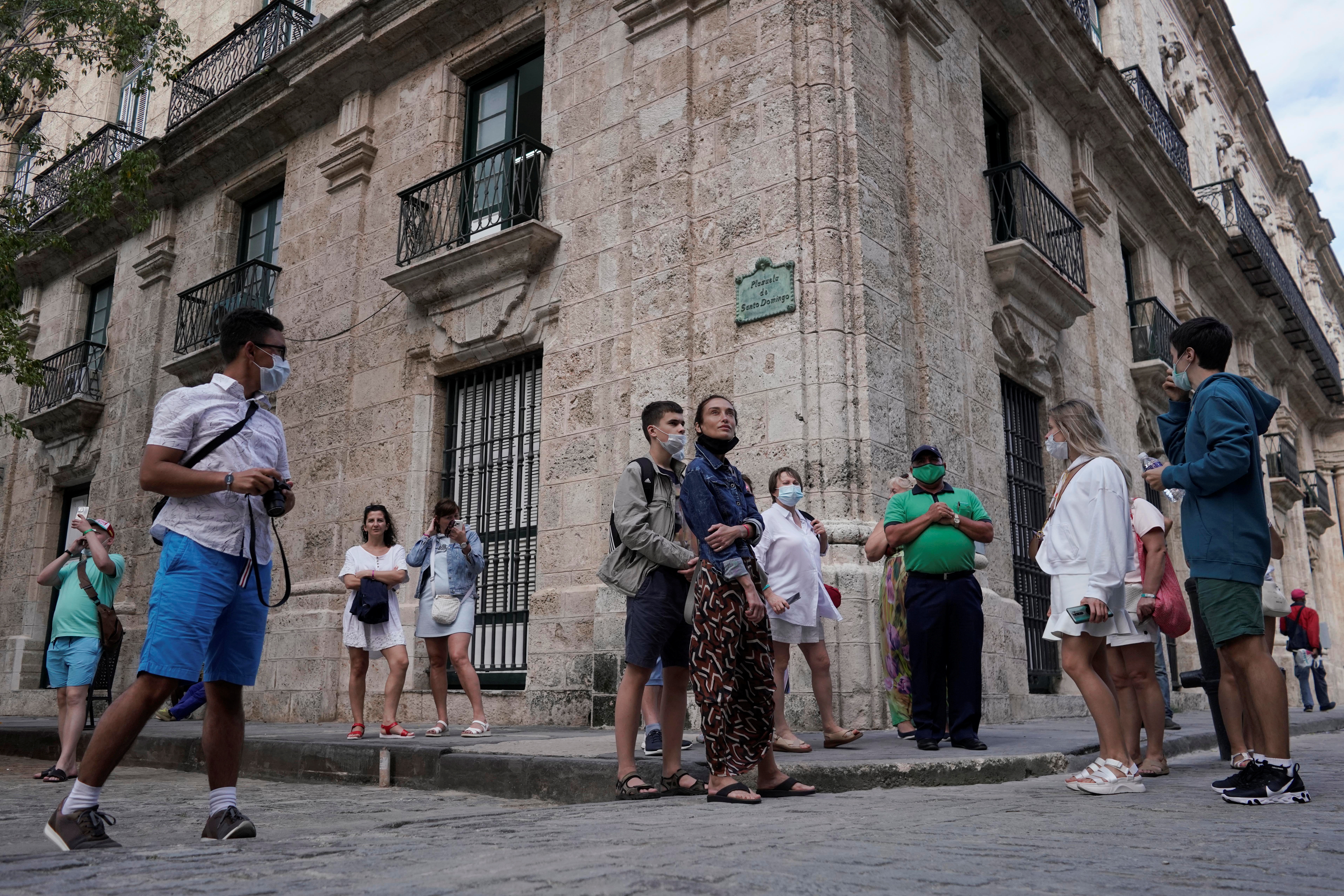 Tourists Trickle In To Cuba Following Pandemic Slumber Reuters