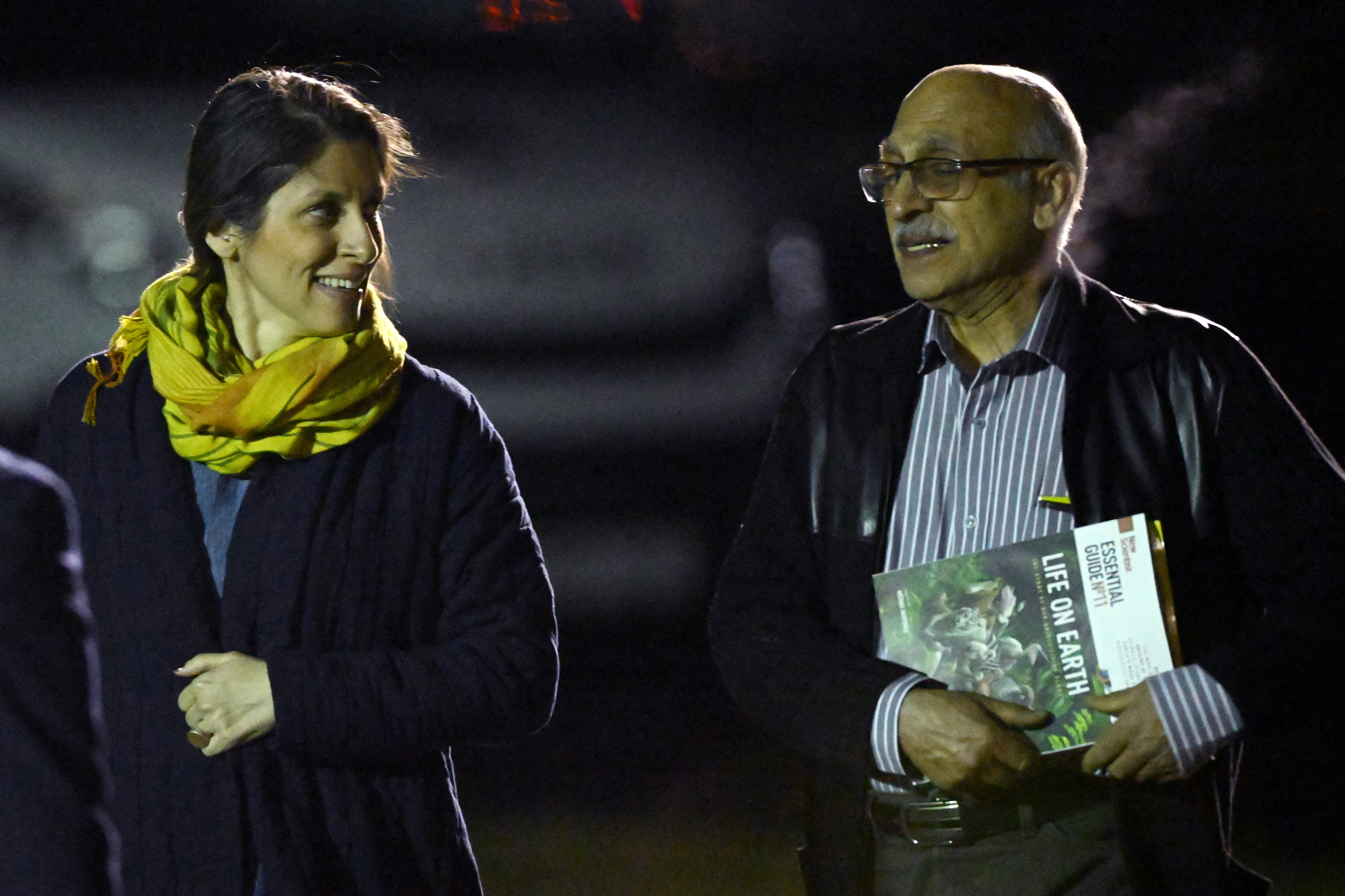 British-Iranian aid worker Nazanin Zaghari-Ratcliffe and dual national Anoosheh Ashoori land back in Britain