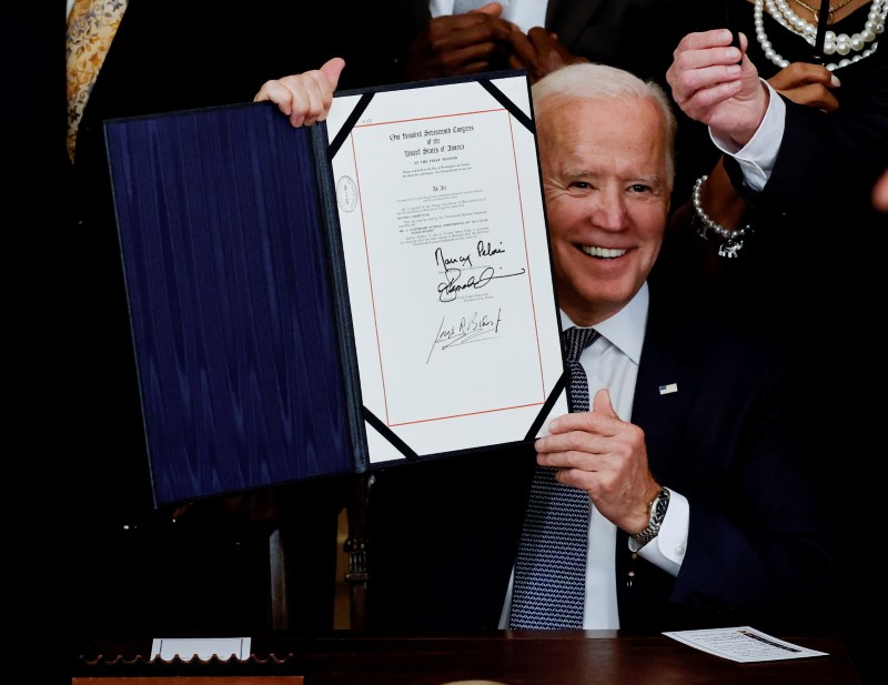 Joe Biden sign the bill