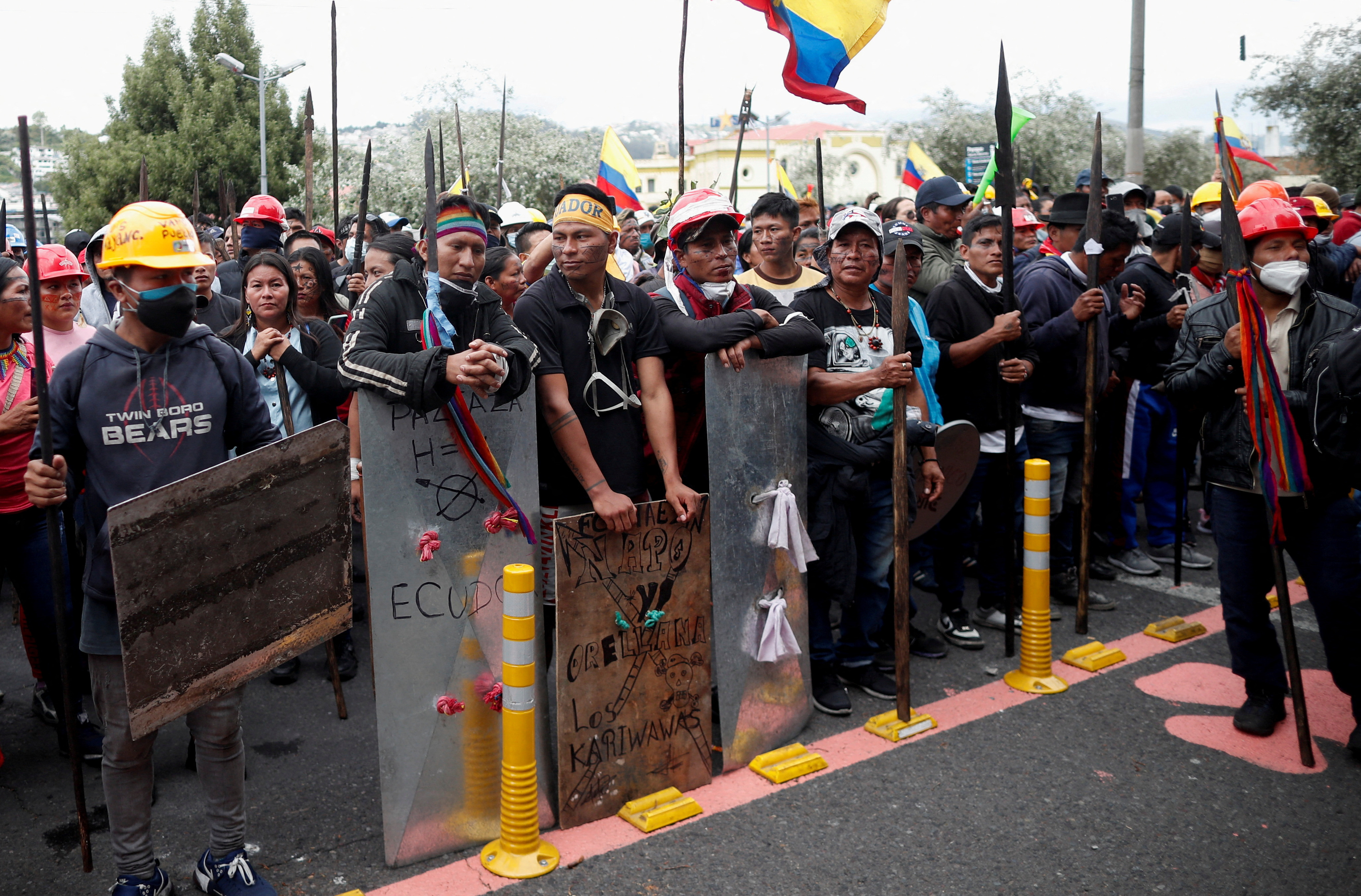 Anti-government protests in Quito
