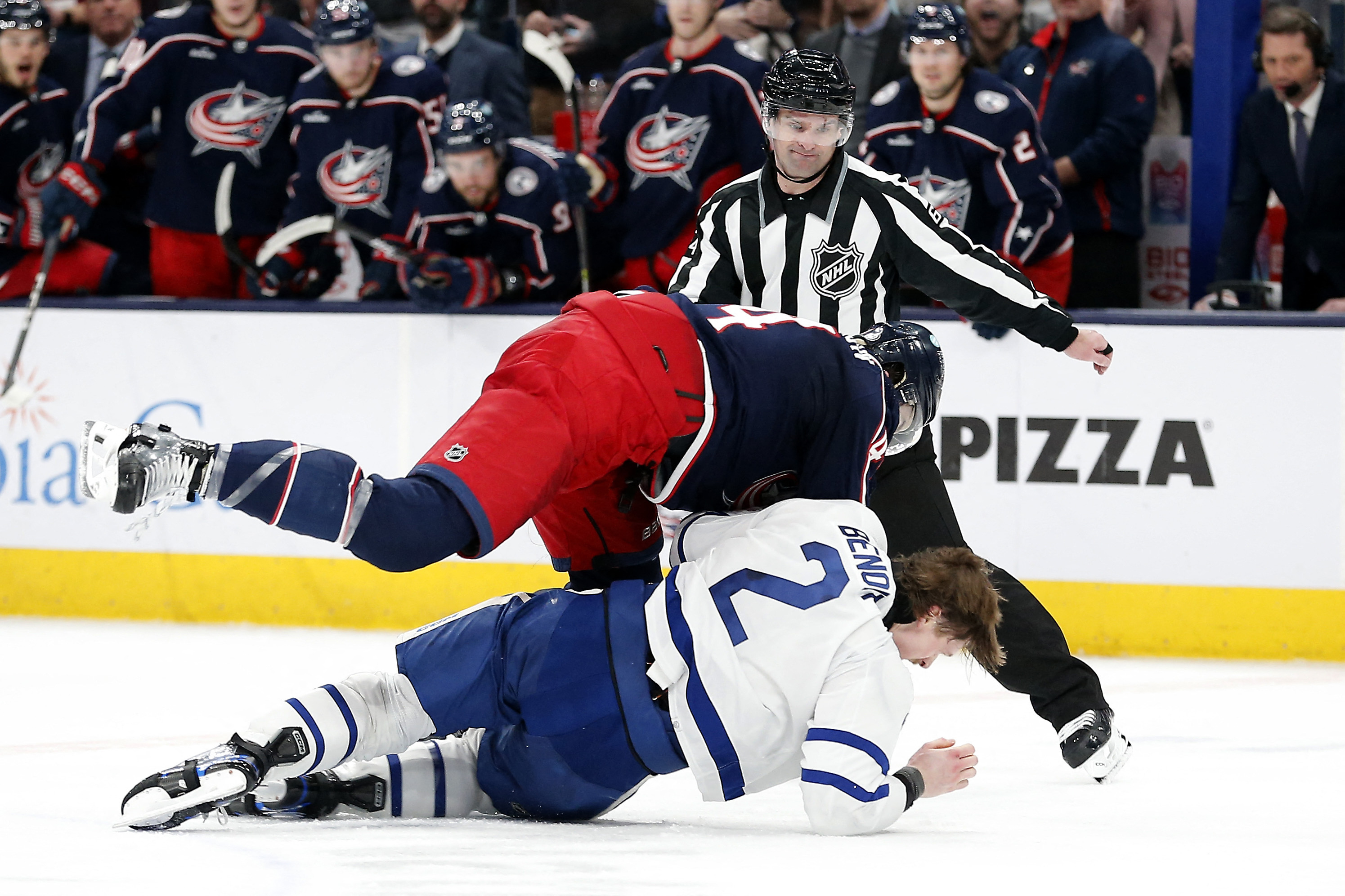 Johnny Gaudreau's OT goal lifts Blue Jackets over Maple Leafs