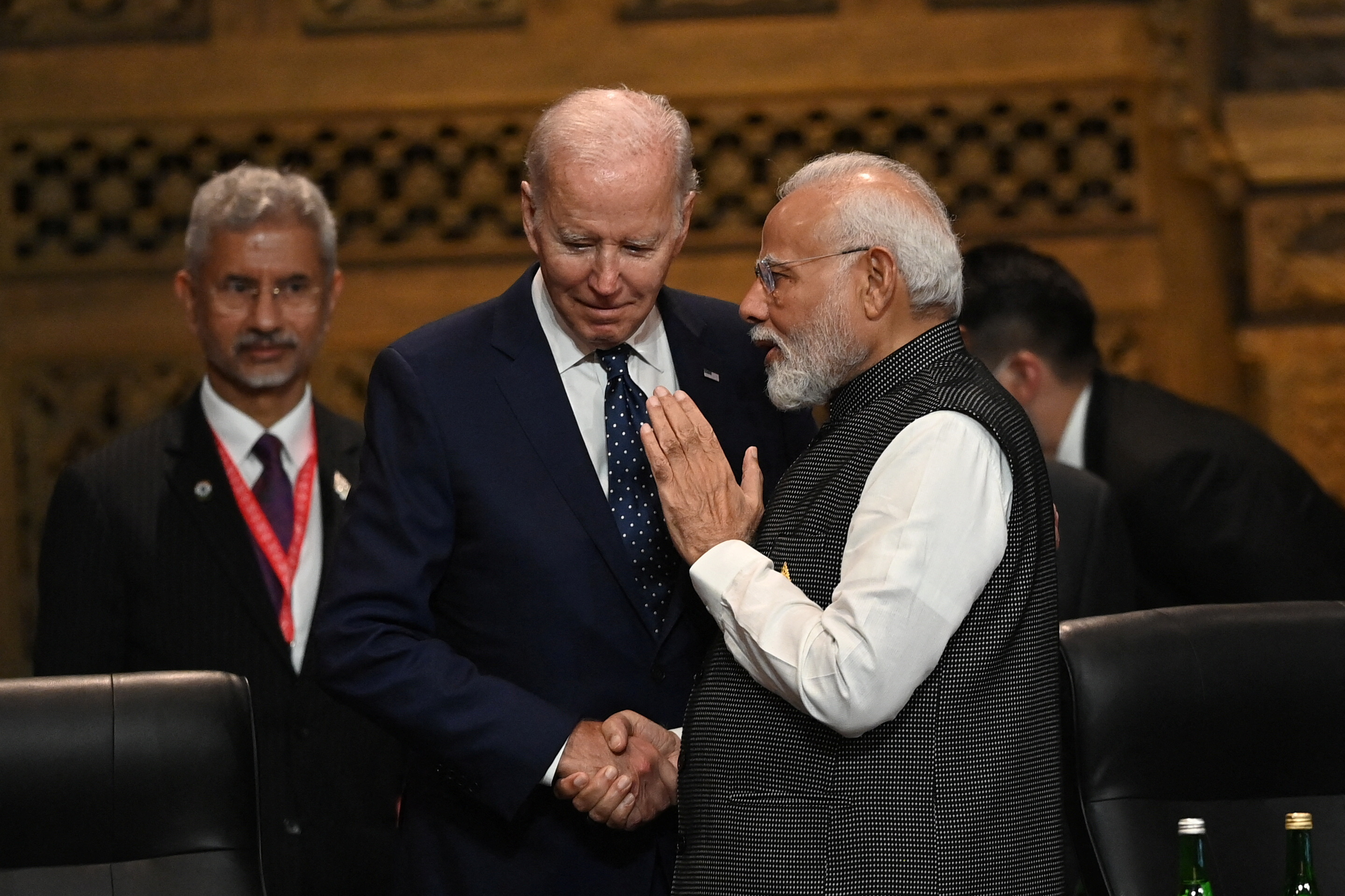 With China in mind, Biden and Modi to seal deals from space to