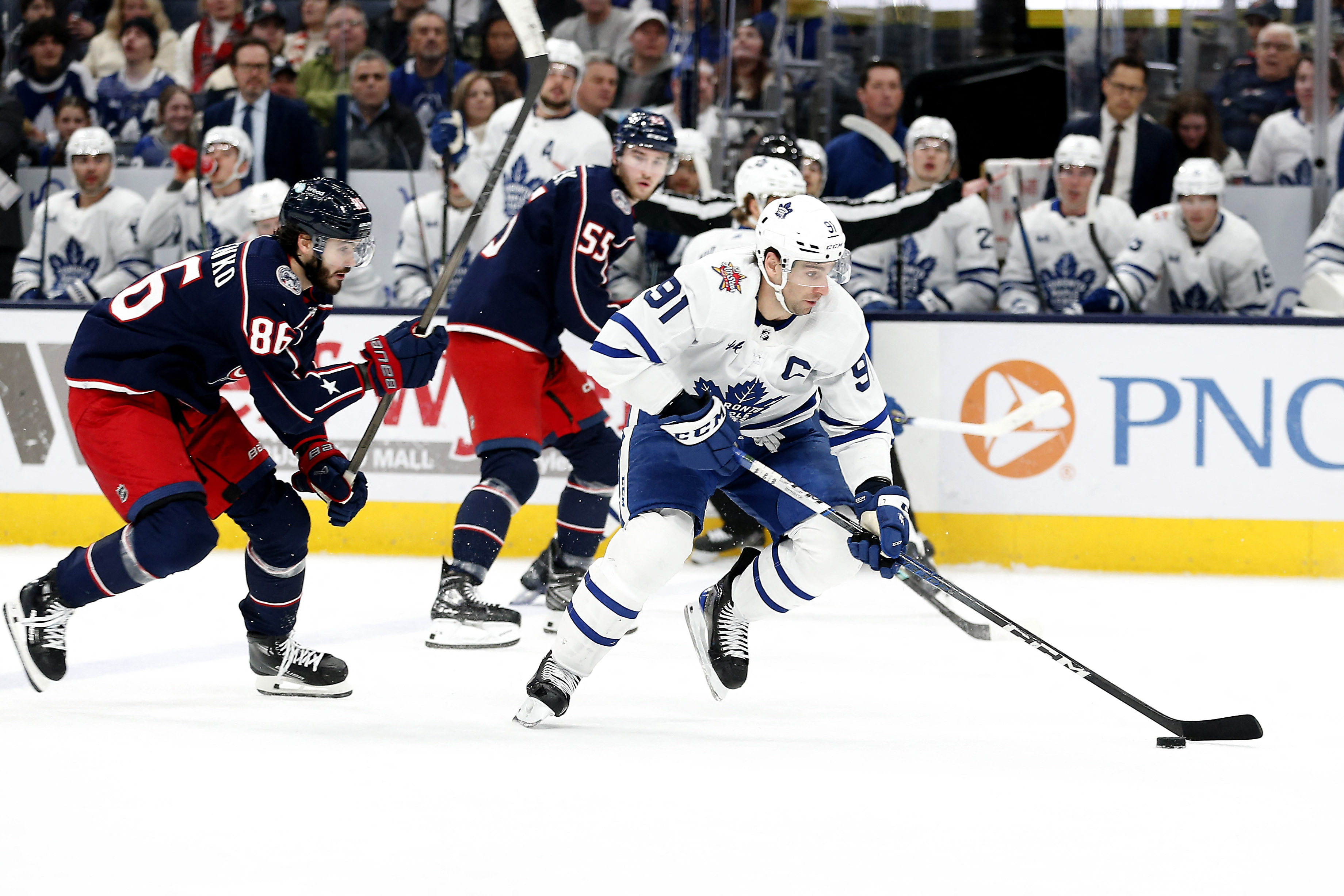 Johnny Gaudreau's OT goal lifts Blue Jackets over Maple Leafs | Reuters