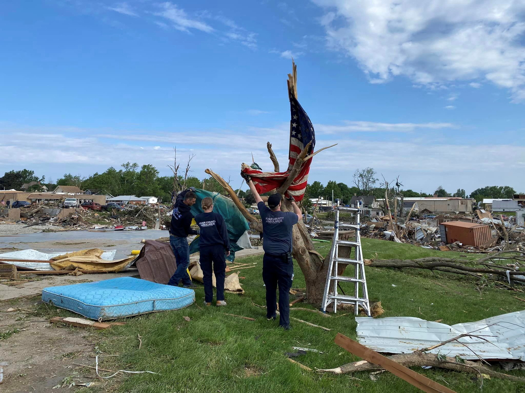 Four confirmed dead in Iowa tornado as more storms threaten Southern ...
