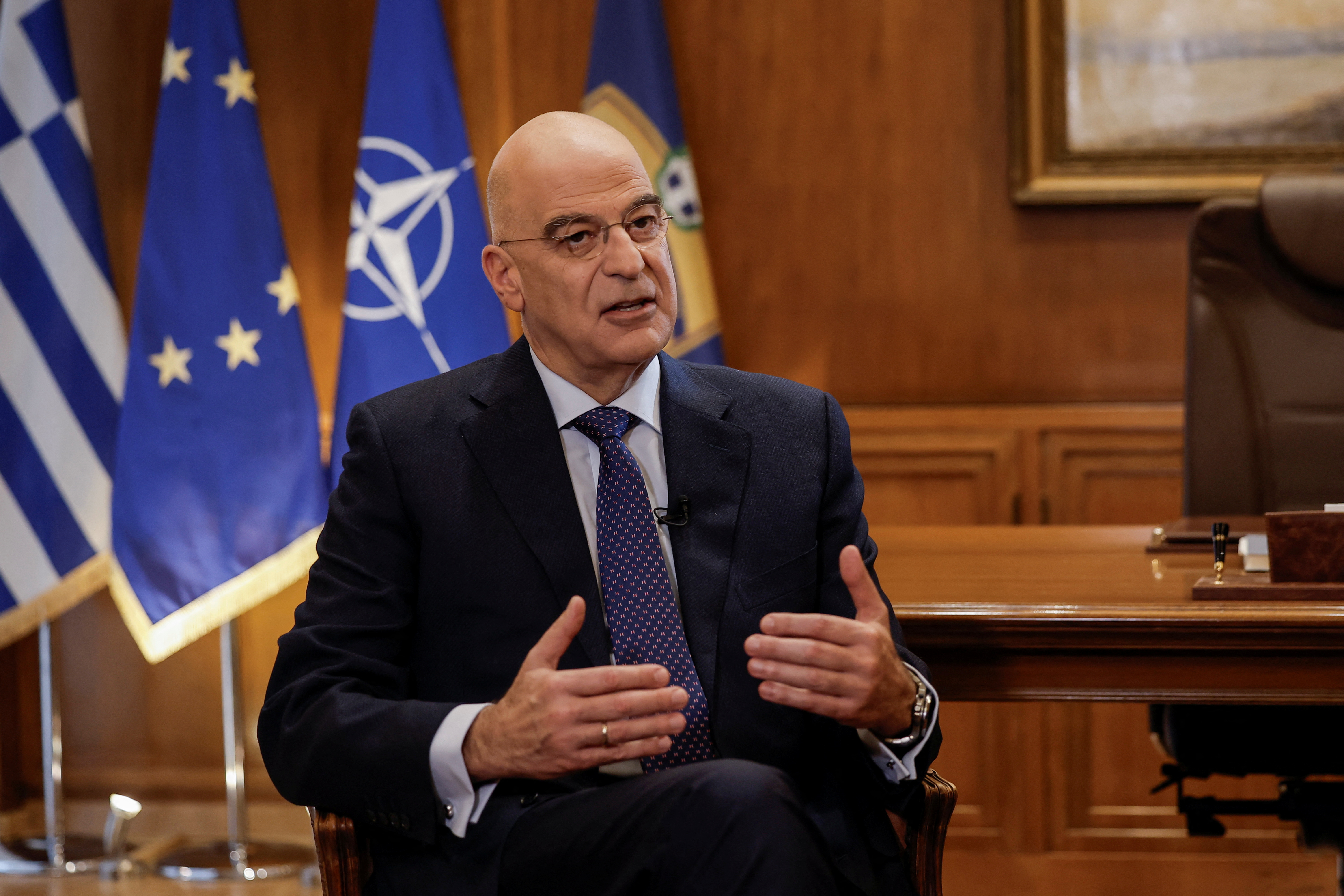 Interview with Greek Defence Minister Nikos Dendias