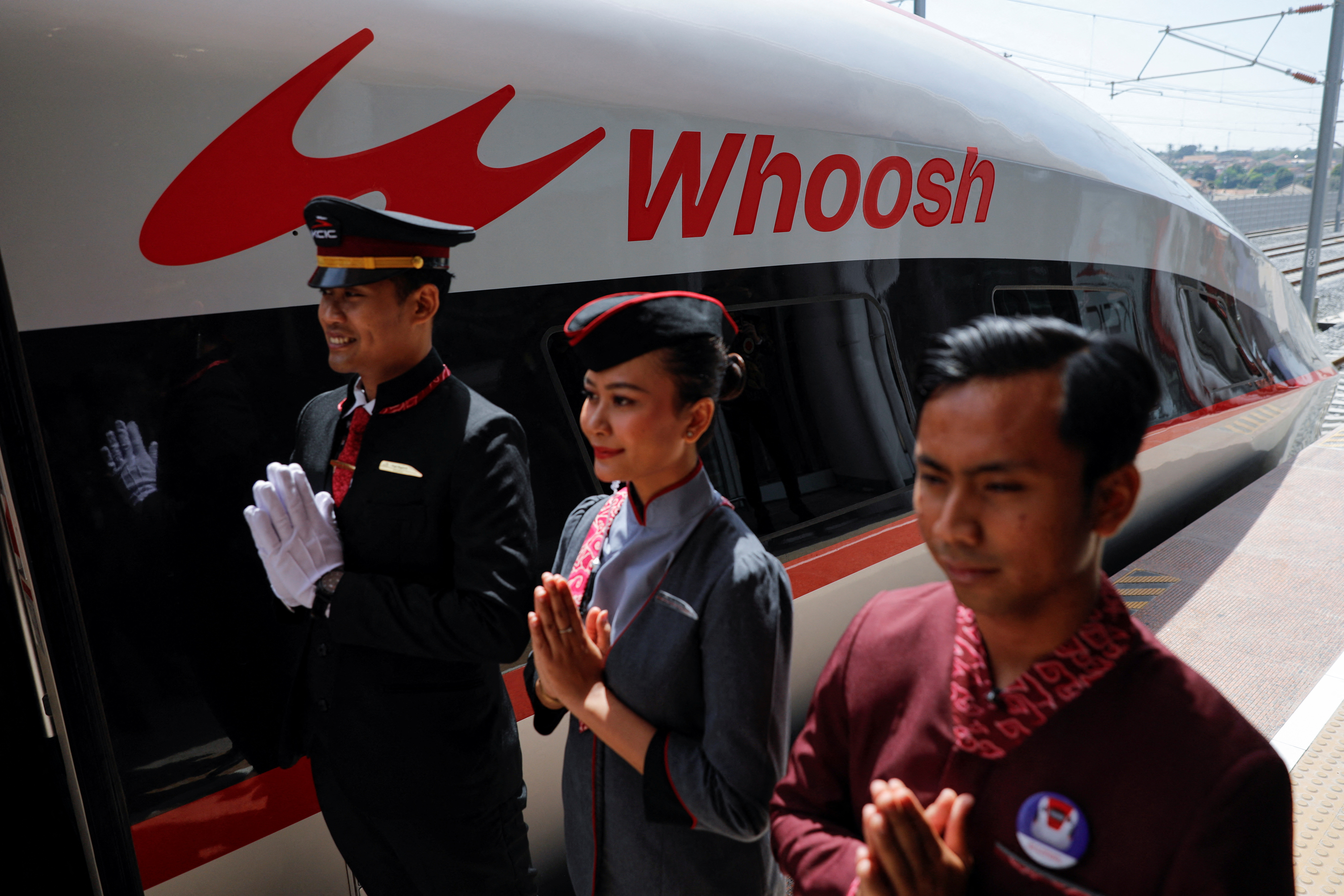 Indonesia launches China-backed 'Whoosh' high-speed railway