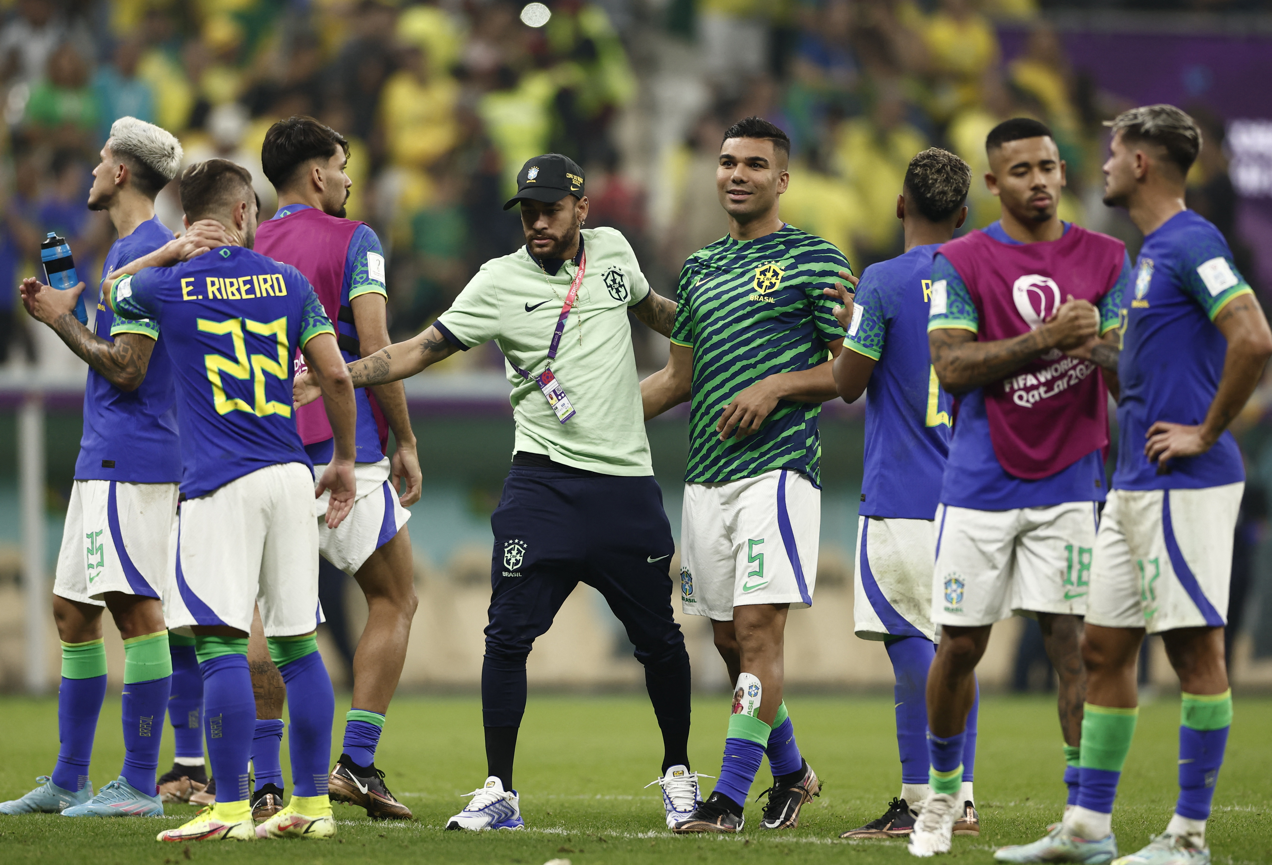 WATCH: Brazil's team bus literally shakes as World Cup favourites dance &  jump around before Cameroon match
