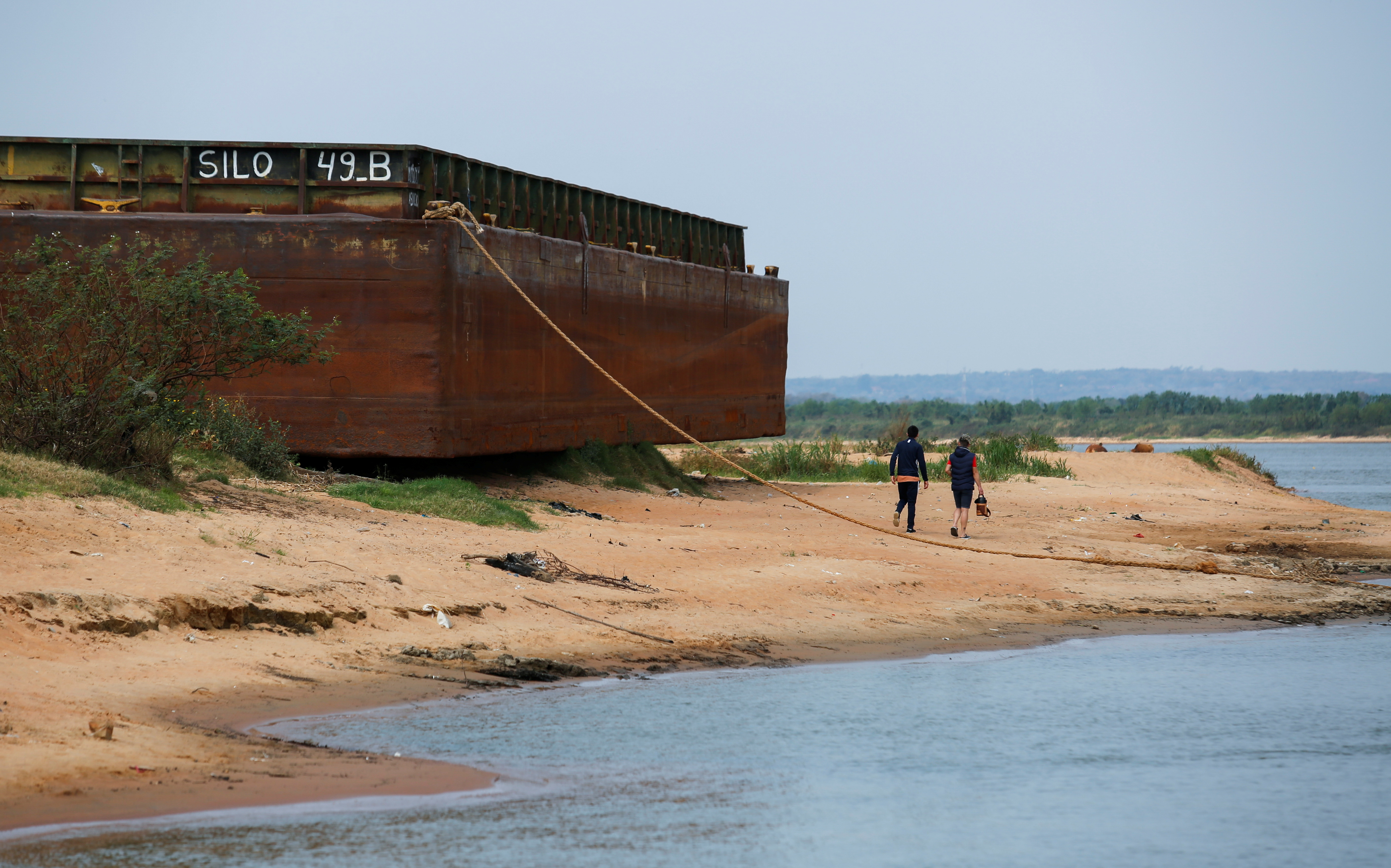 Paraguay grains ships cut loads, face delays as river levels drop | Reuters